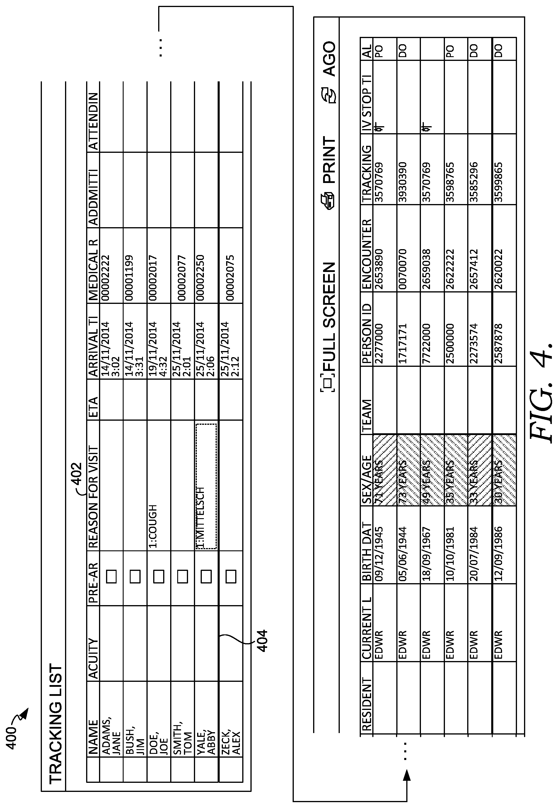 Patent US12322499 Figure 4 – Order selection and entry management system