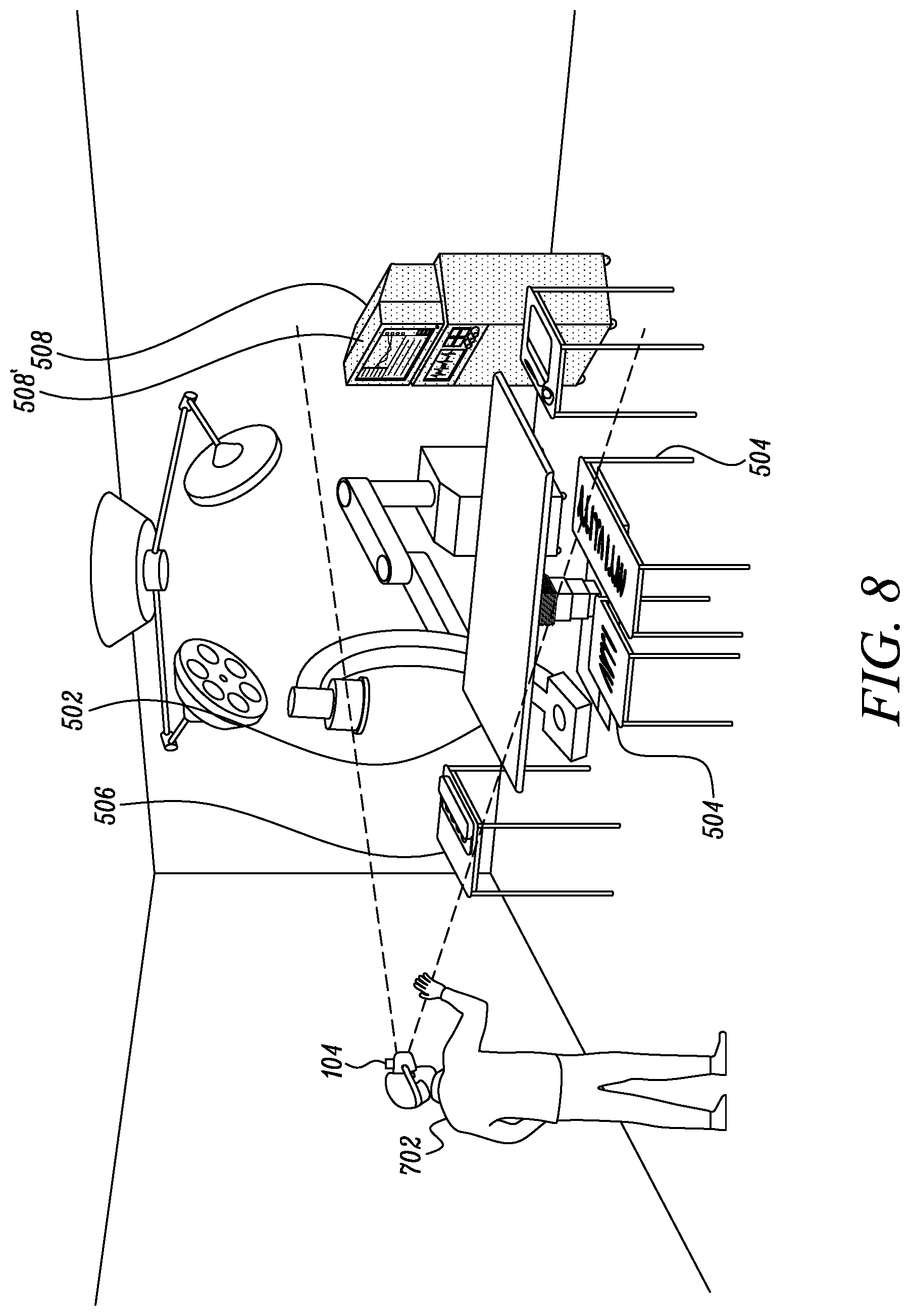 Patent US12322501 Figure 9 – System and method for managing a medical procedure room