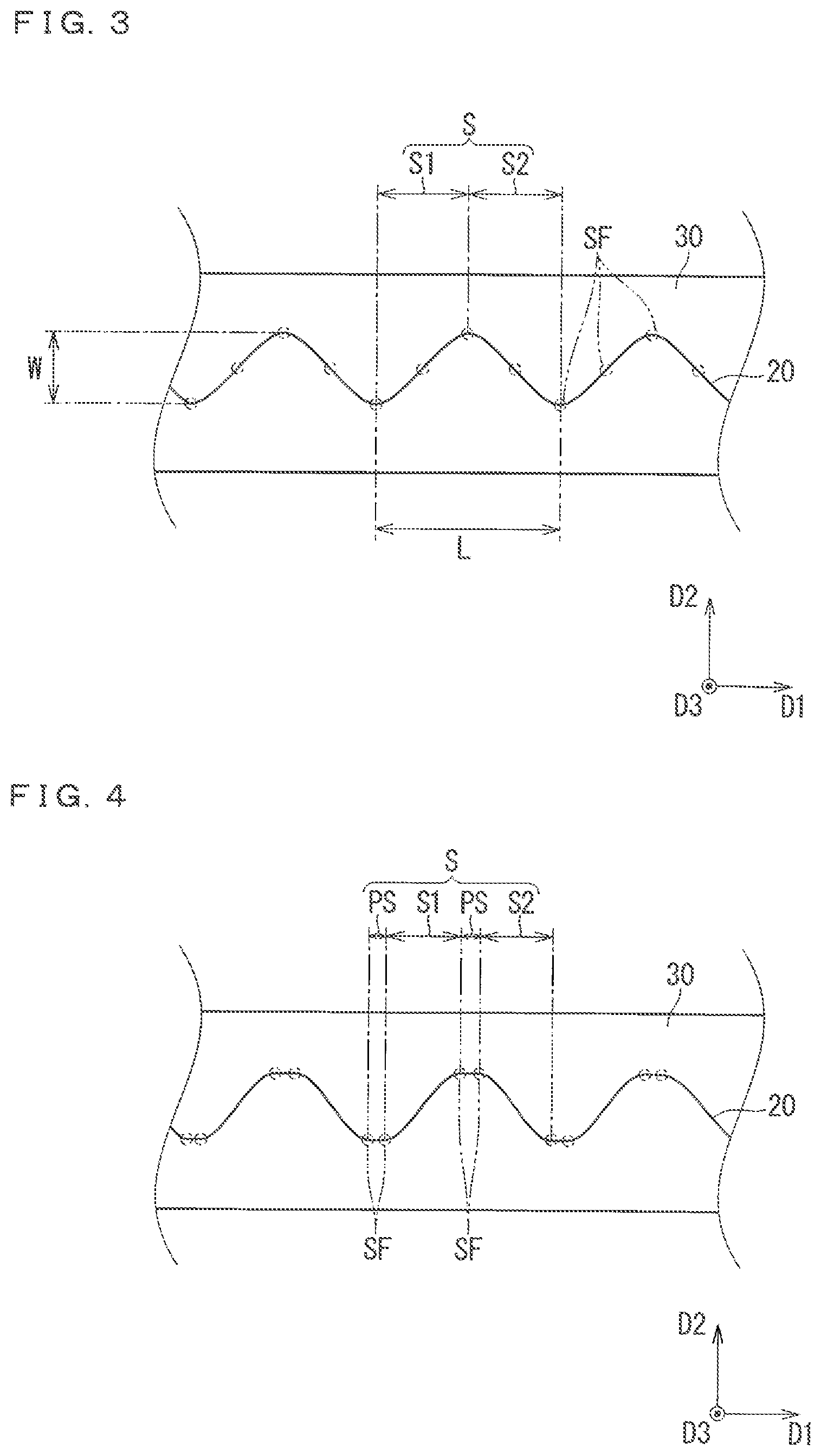 Patent US12322529 Figure 3 – Wiring member and device with movable part provided with same