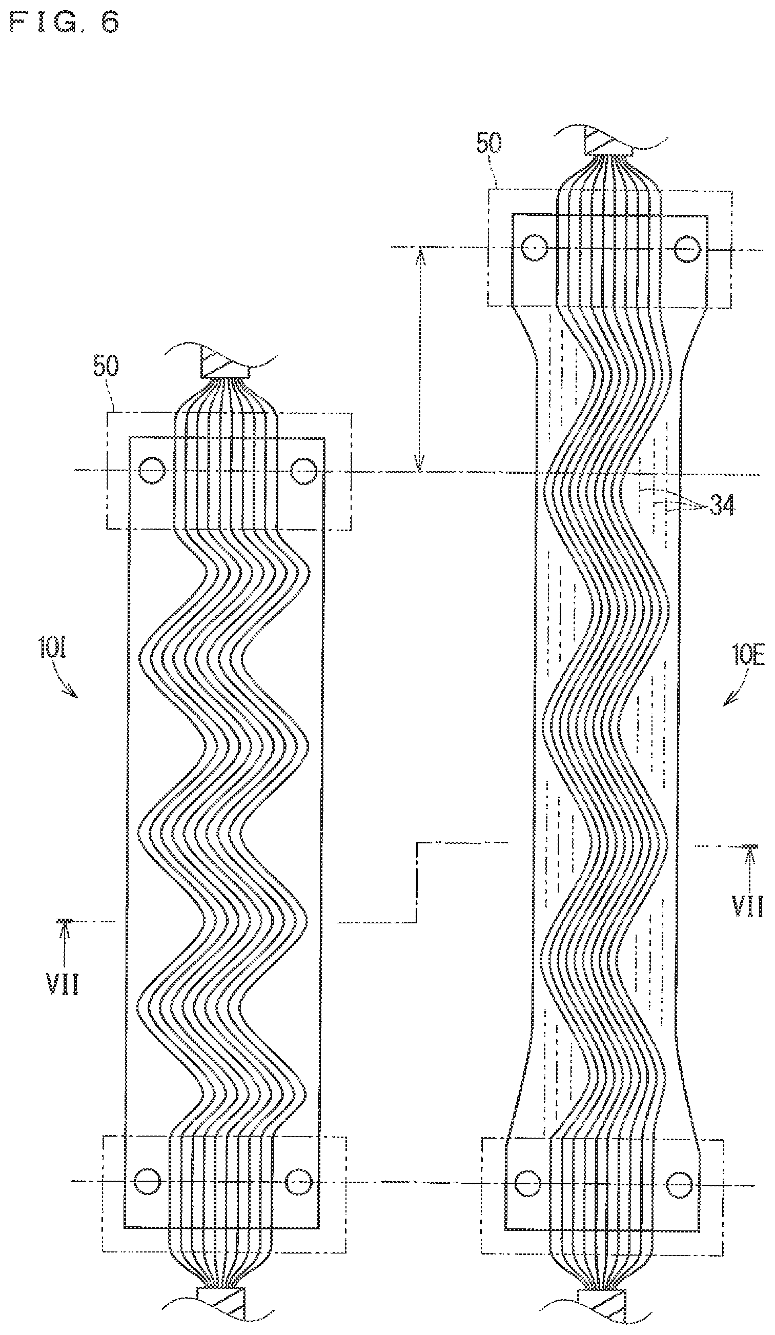 Patent US12322529 Figure 5 – Wiring member and device with movable part provided with same