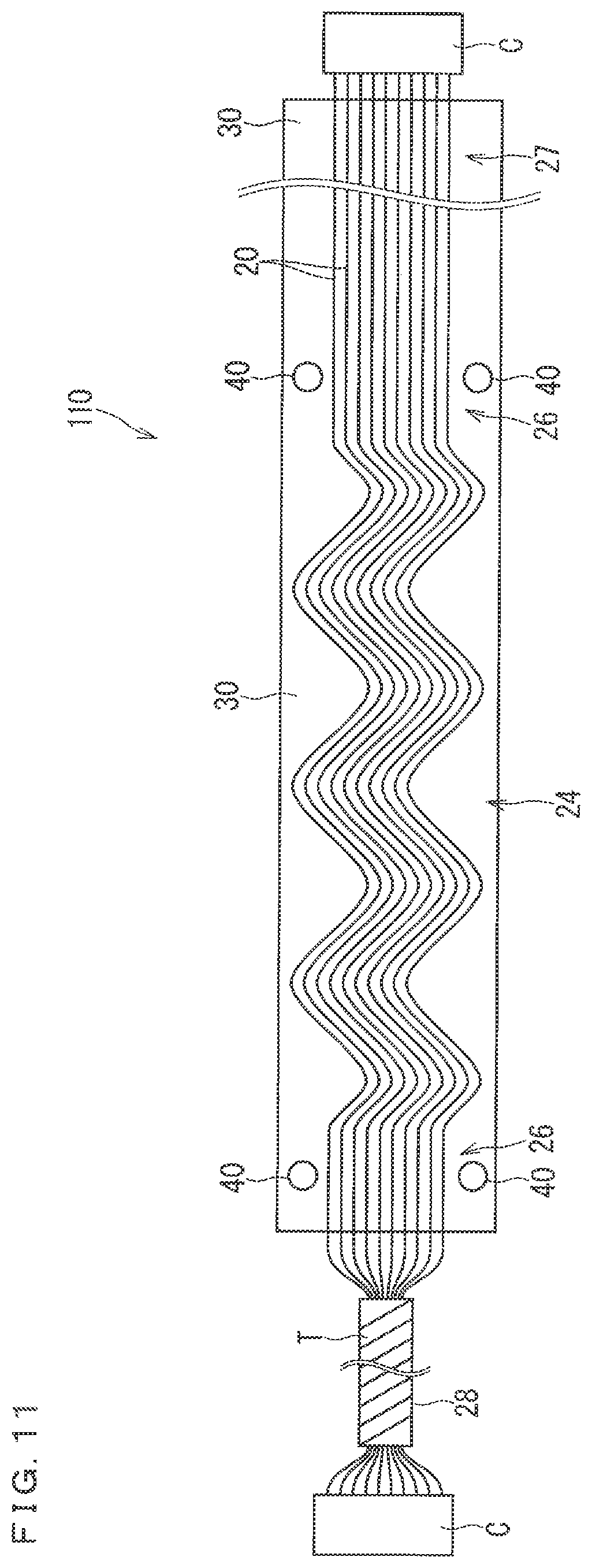 Patent US12322529 Figure 9 – Wiring member and device with movable part provided with same