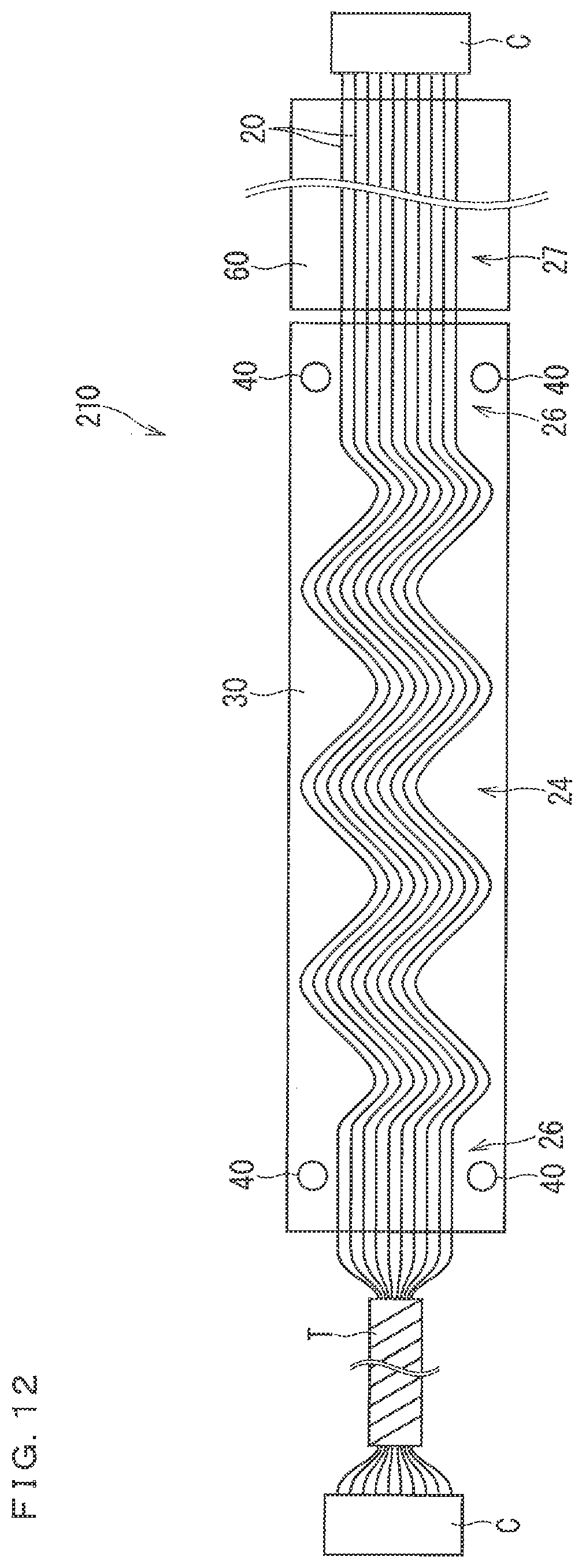 Patent US12322529 Figure 10 – Wiring member and device with movable part provided with same