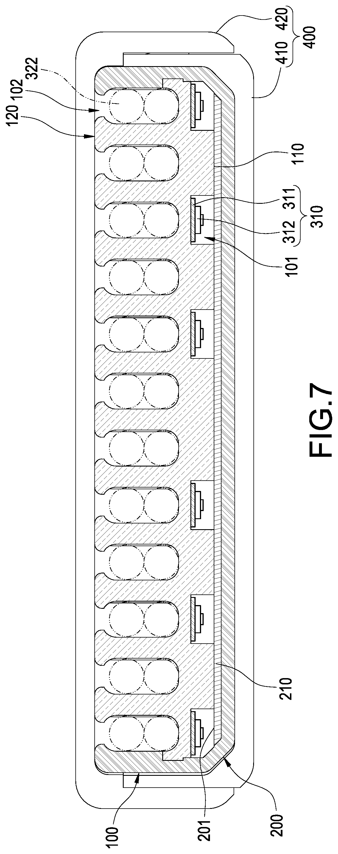 Patent US12322530 Figure 7 – Illumination flat cable device