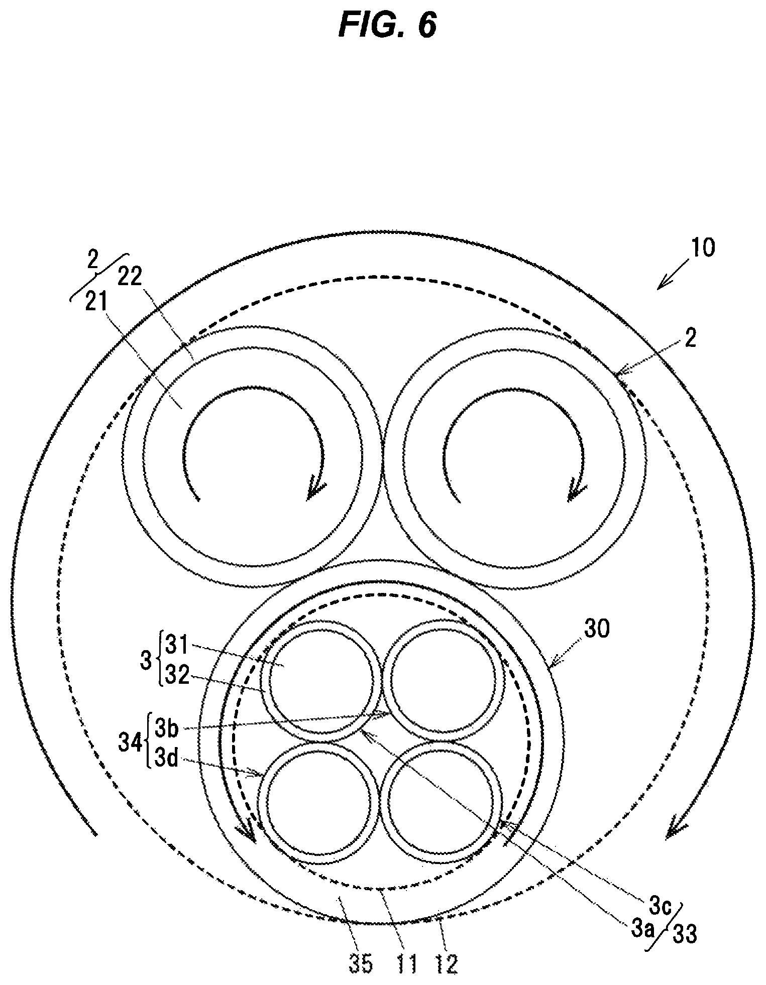 Patent US12322531 Figure 6 – Composite cable and composite harness