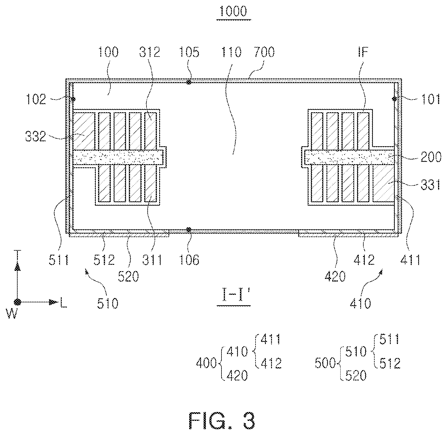 Patent US12322536 Figure 3 – Coil component