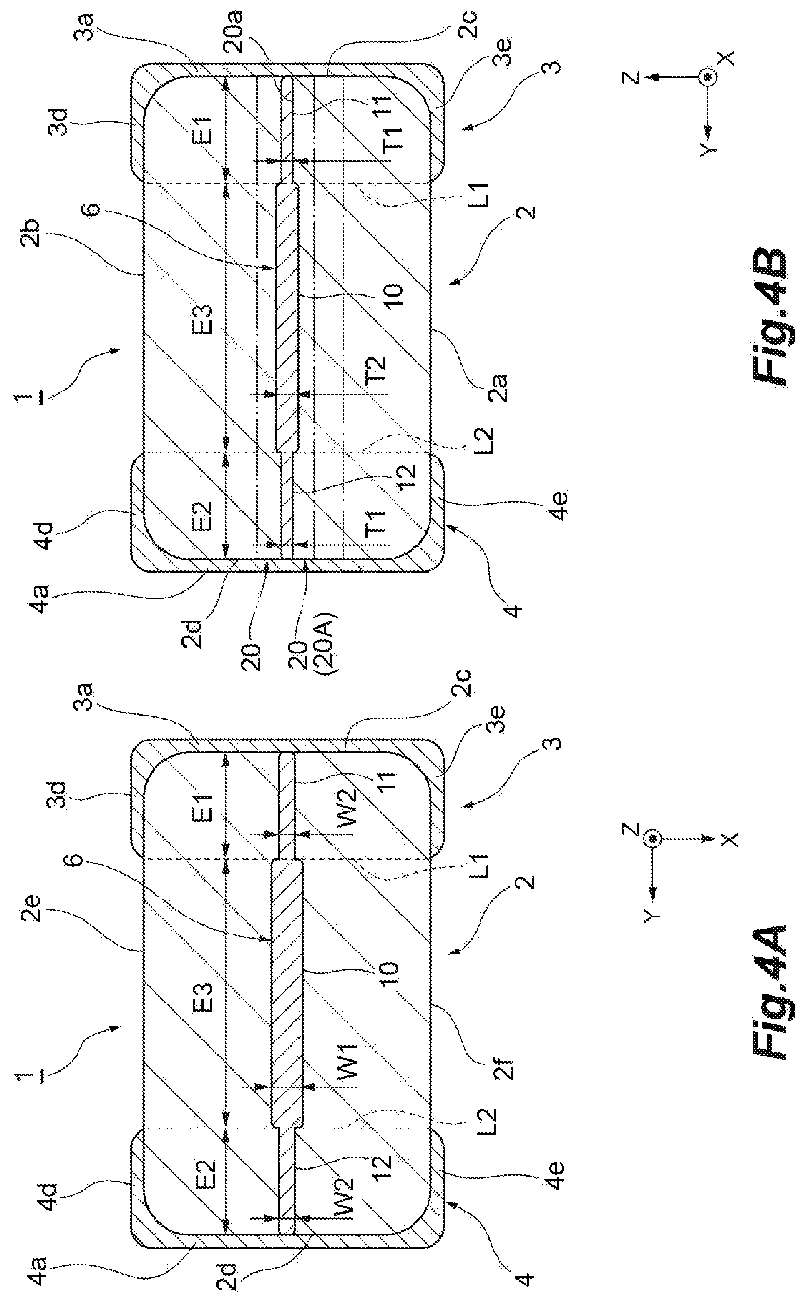 Patent US12322538 Figure 4 – Multilayer inductor and mounting structure of multilayer inductor