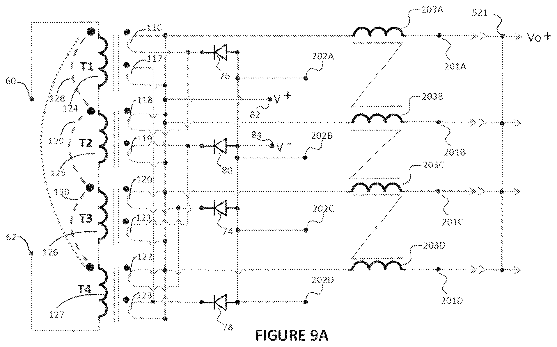 Patent US12322541 Figure 17 – Magnetic structures for low leakage inductance and very high efficiency