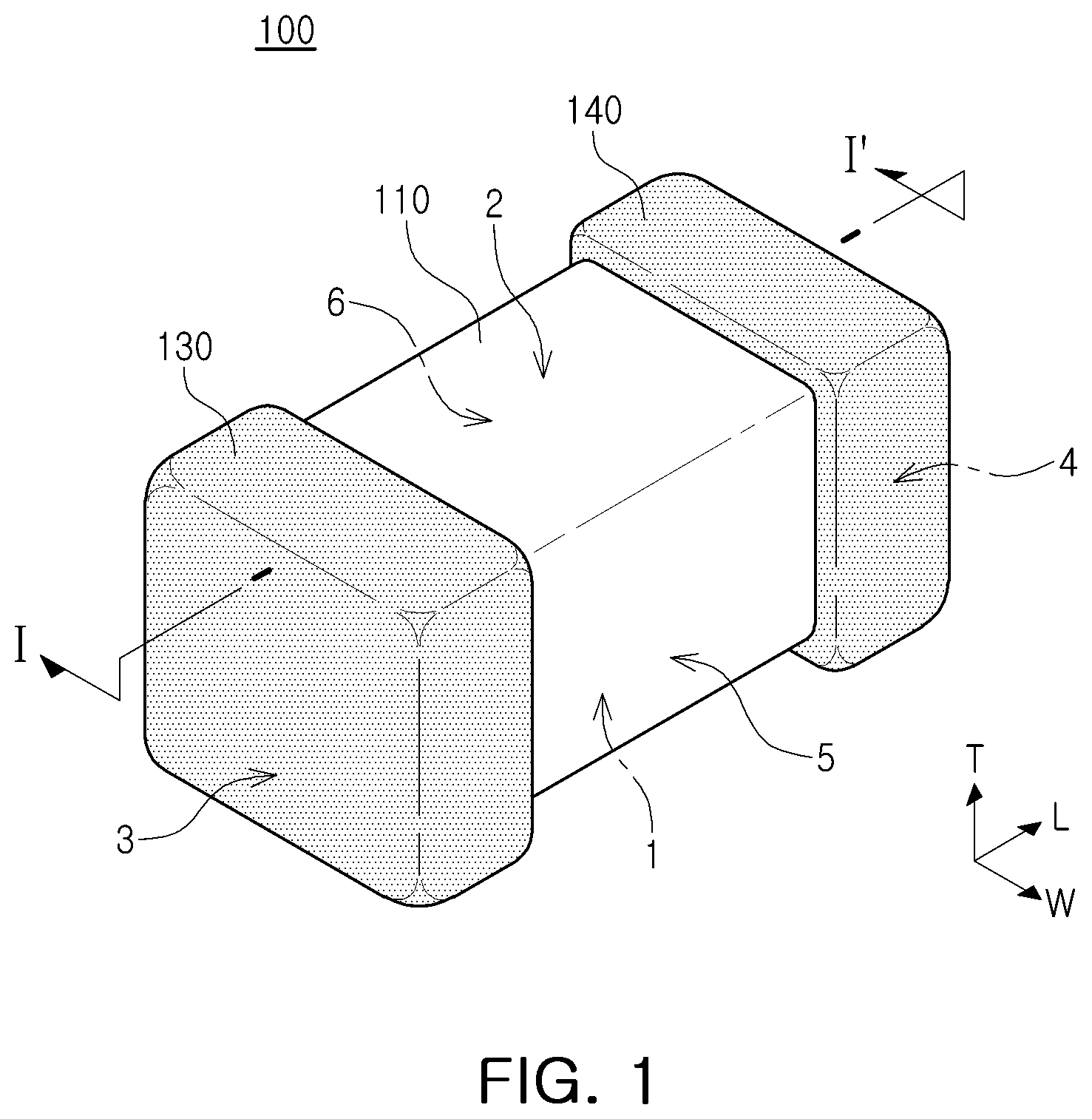 Patent US12322549 Figure 1 – Capacitor component and paste for external electrode
