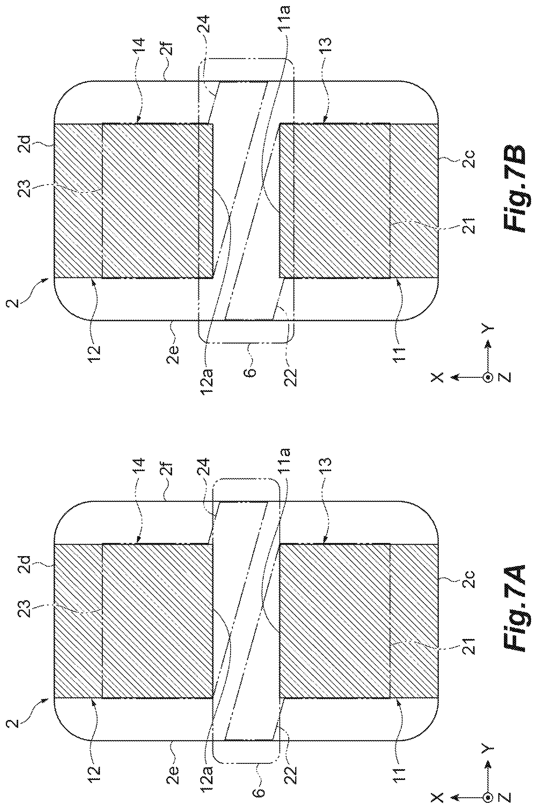 Patent US12322550 Figure 7 – Electronic component