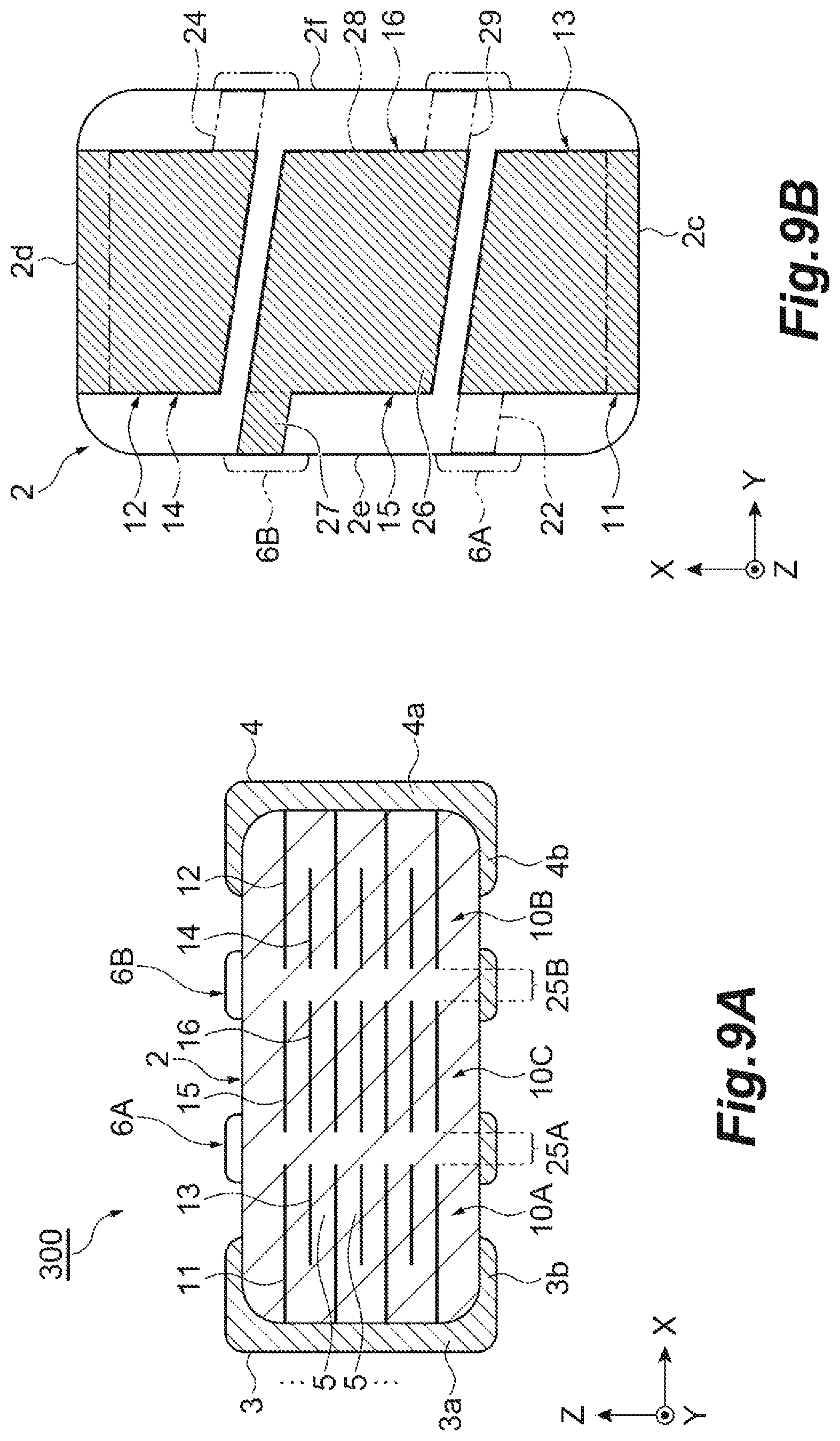 Patent US12322550 Figure 9 – Electronic component