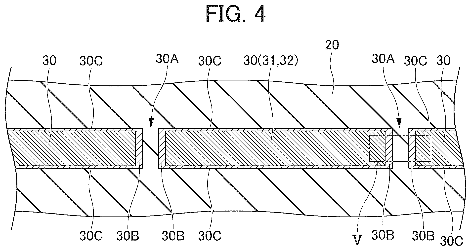 Patent US12322551 Figure 4 – Multilayer ceramic capacitor