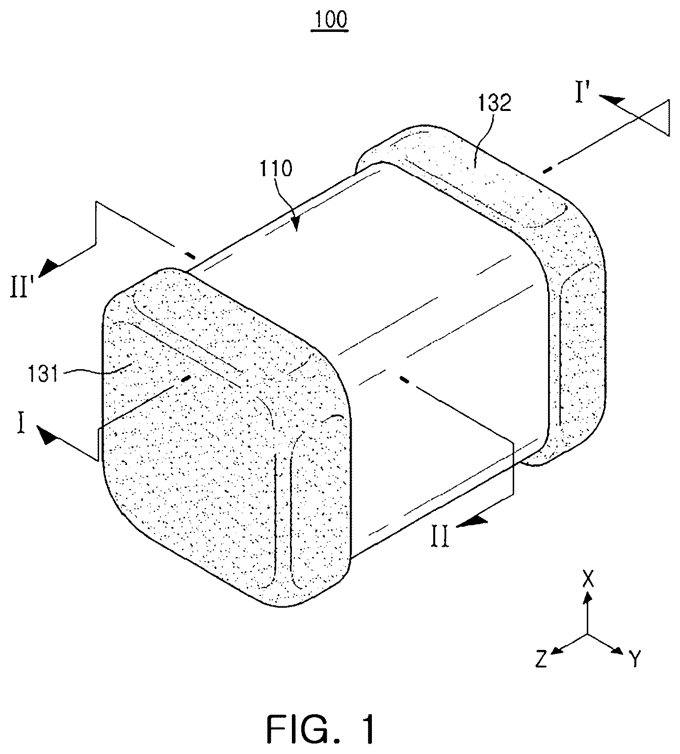 Patent US12322552 Figure 1 – Multilayer capacitor including a rare earth element and zirconium