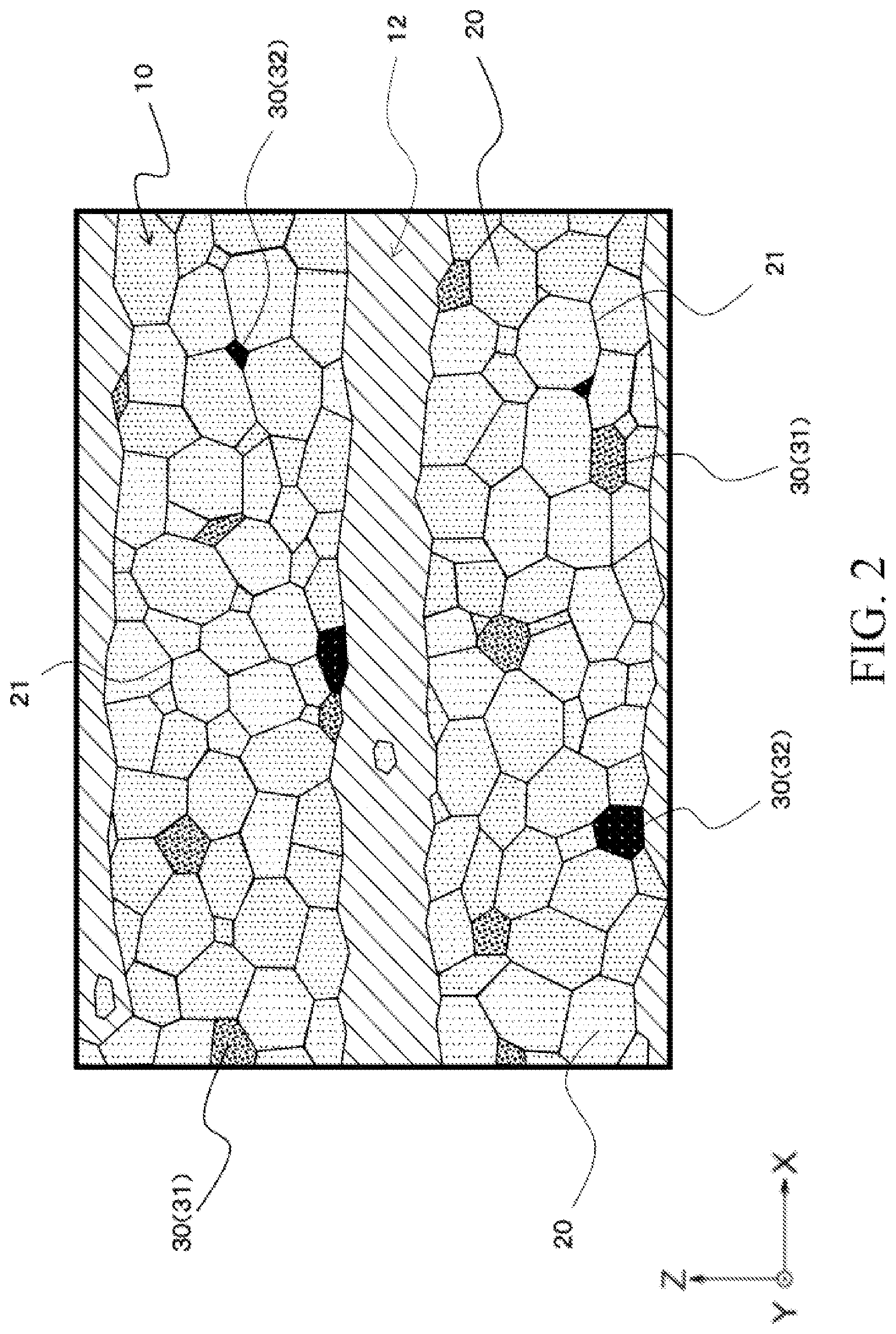 Patent US12322553 Figure 2 – Dielectric composition and multilayer ceramic electronic component