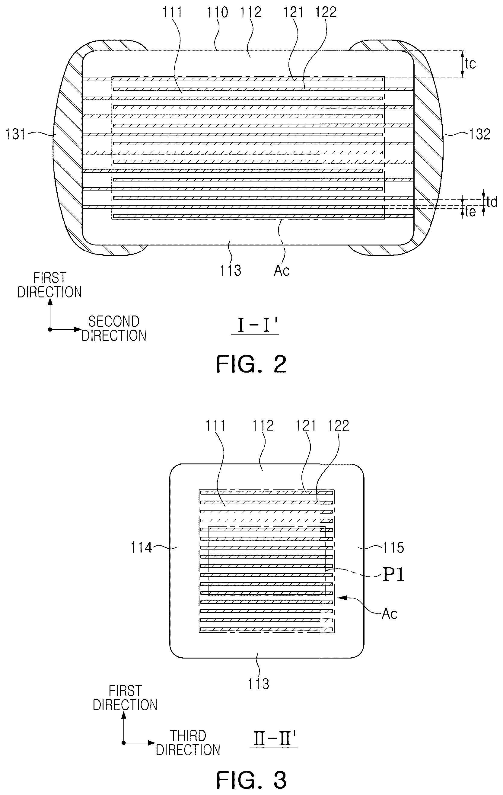 Patent US12322556 Figure 2 – Multilayer electronic component
