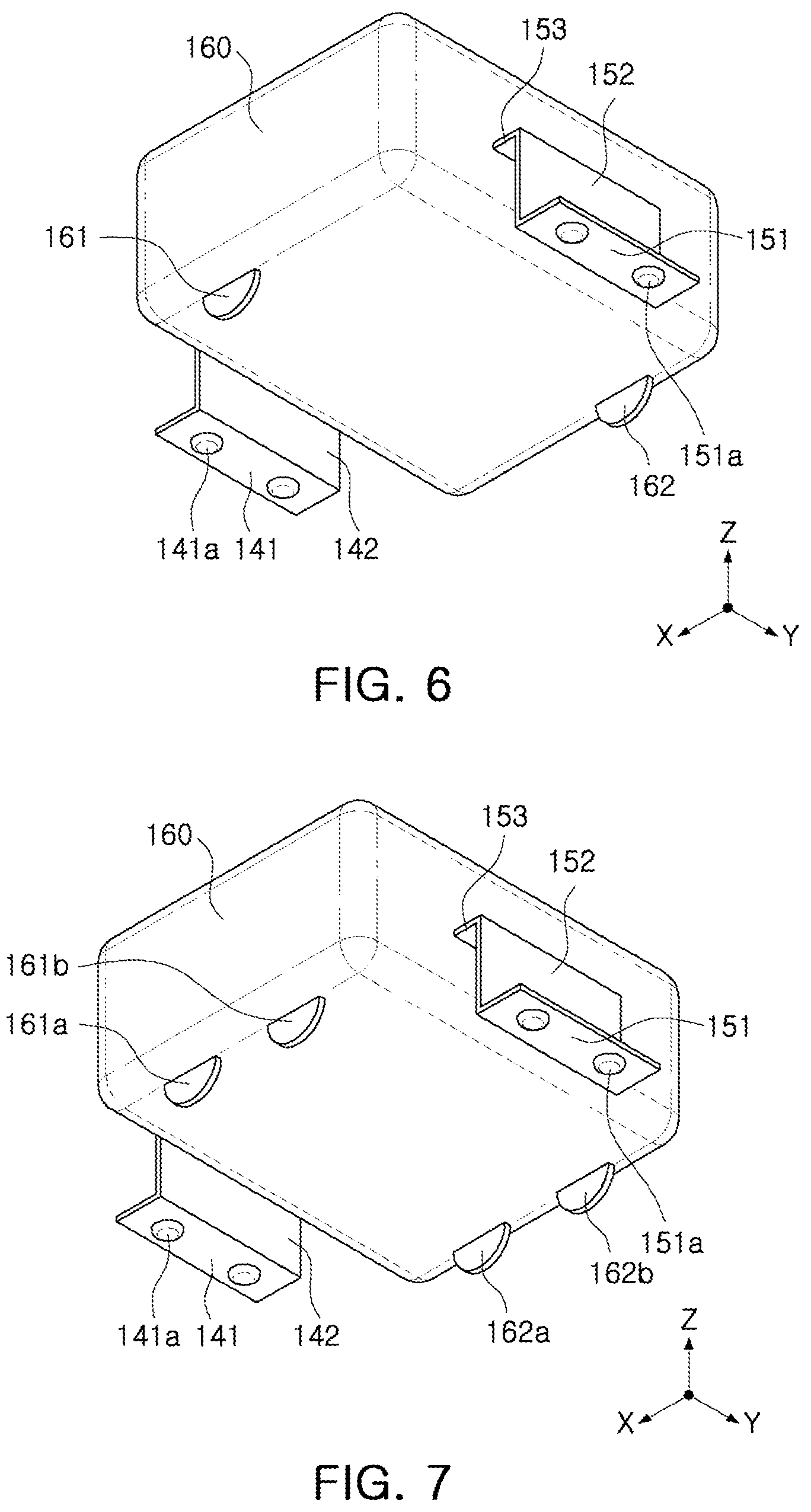 Patent US12322557 Figure 5 – Electronic component and board having the same mounted thereon