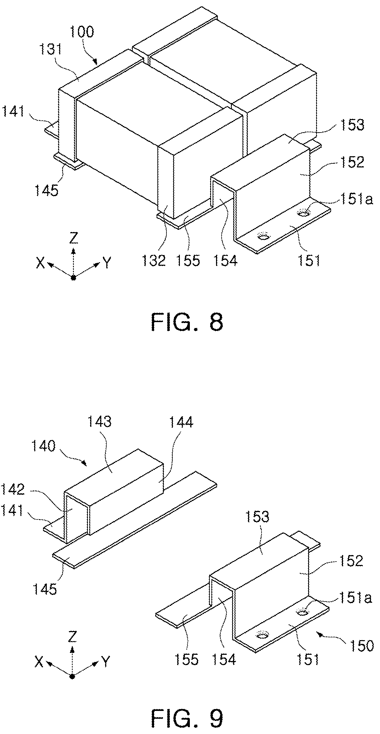 Patent US12322557 Figure 6 – Electronic component and board having the same mounted thereon