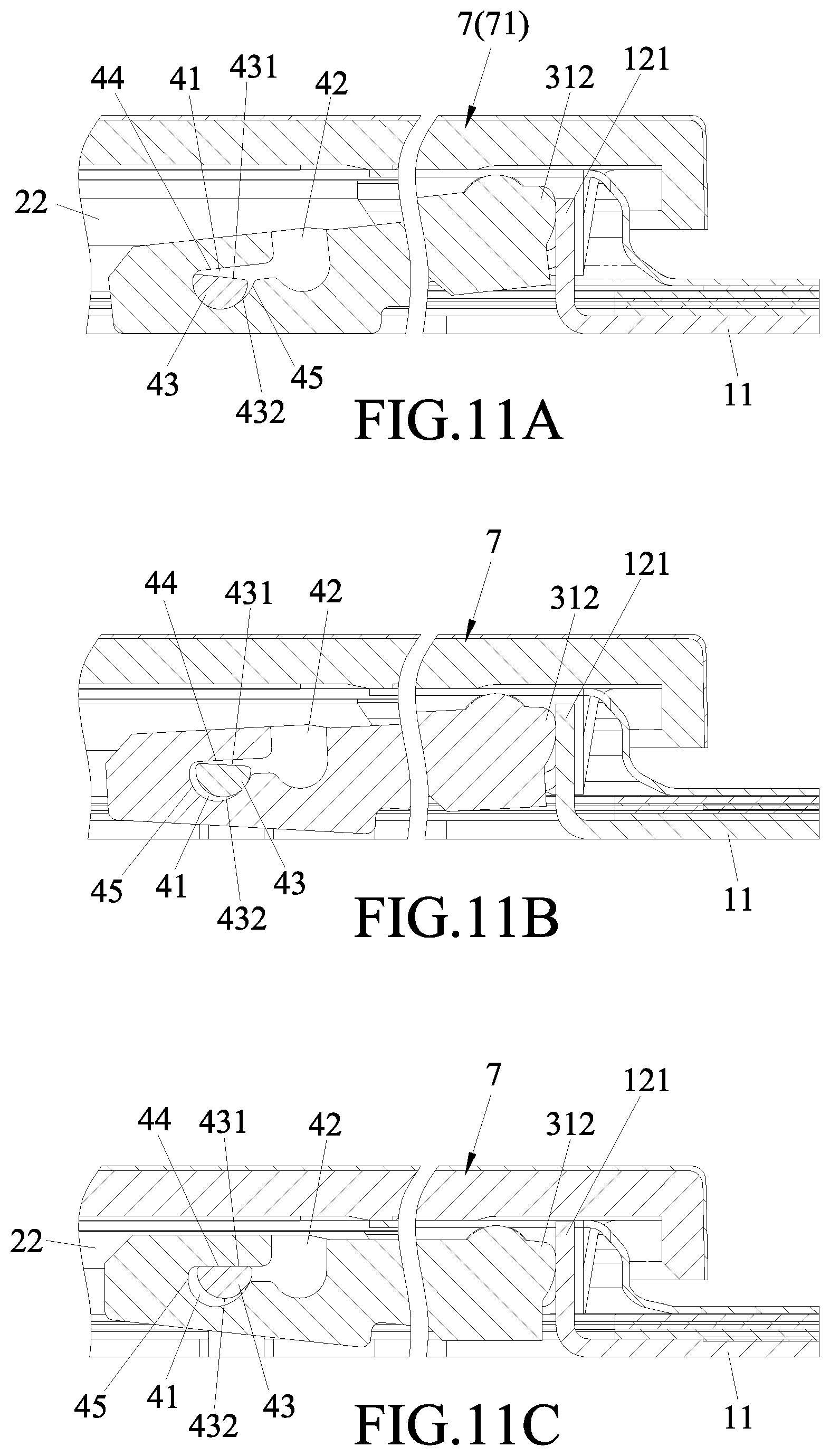 Patent US12322559 Figure 11 – Low-travel key device
