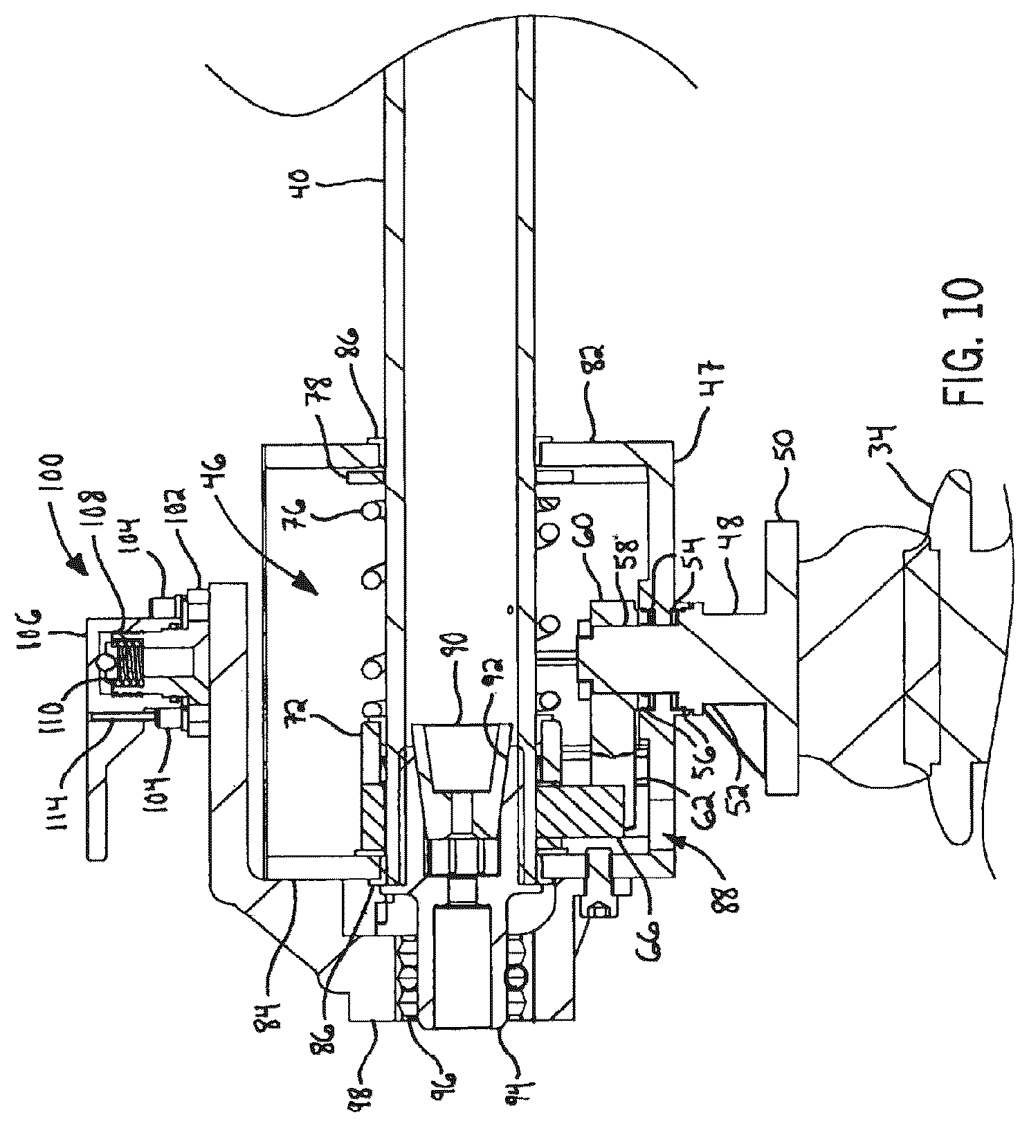 Patent US12322561 Figure 10 – Side break air switch with anti-rolling blade lock