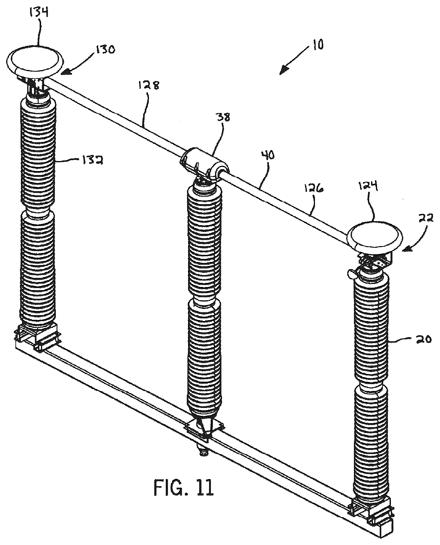 Patent US12322561 Figure 11 – Side break air switch with anti-rolling blade lock