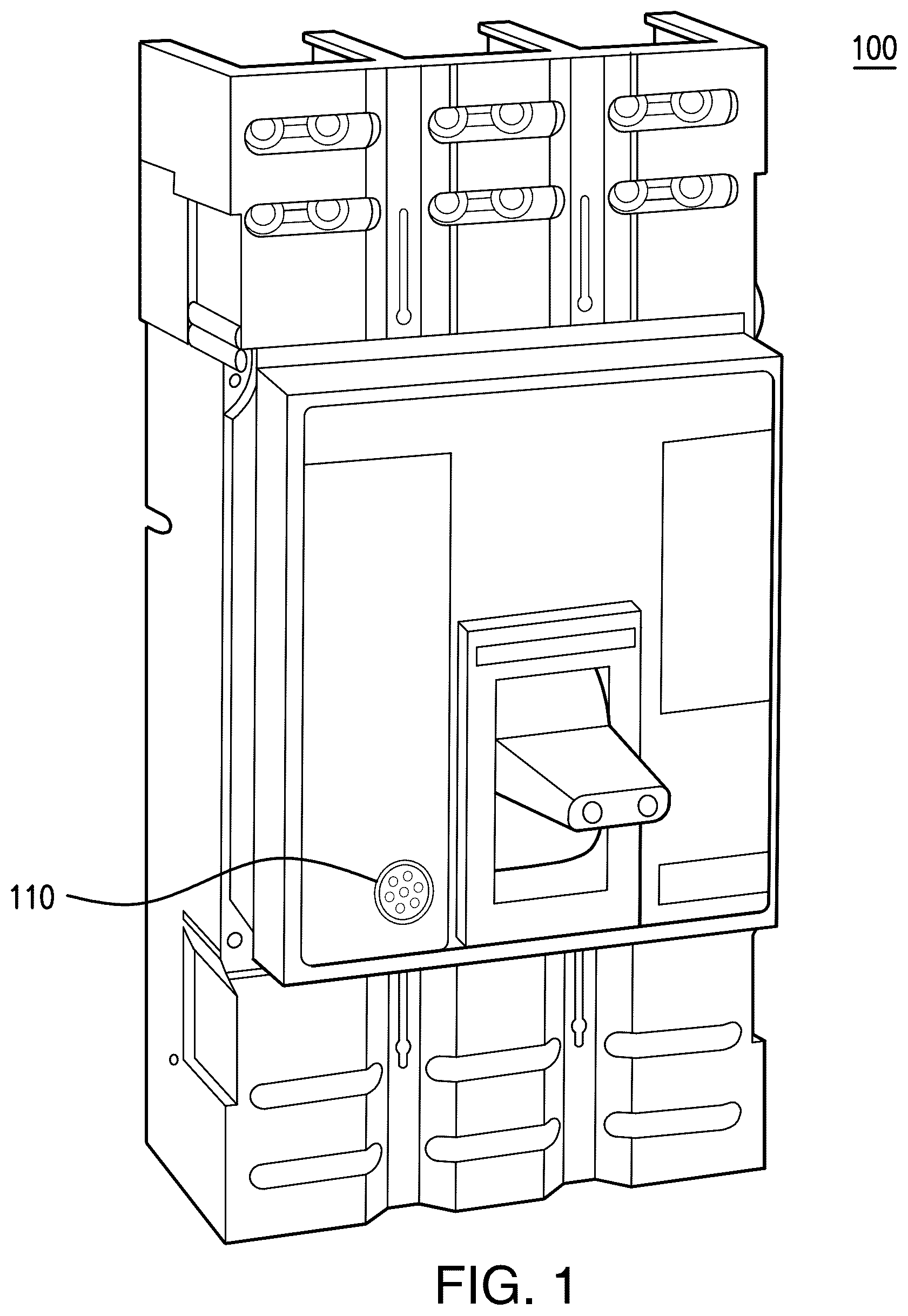 Patent US12322565 Figure 1 – Energy reducing key for electronic trip units