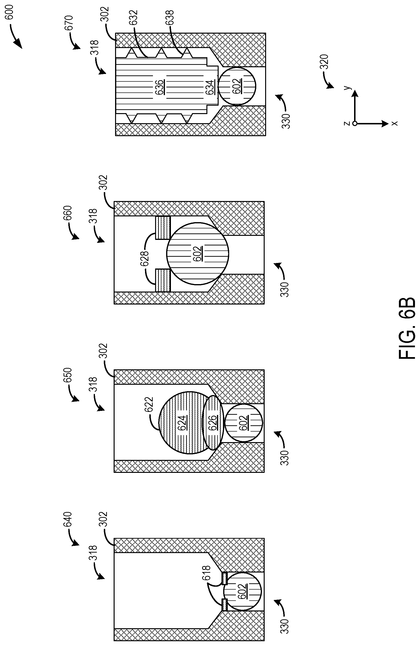 Patent US12322566 Figure 6 – Systems and methods for a liquid metal bearing assembly fill port and plug