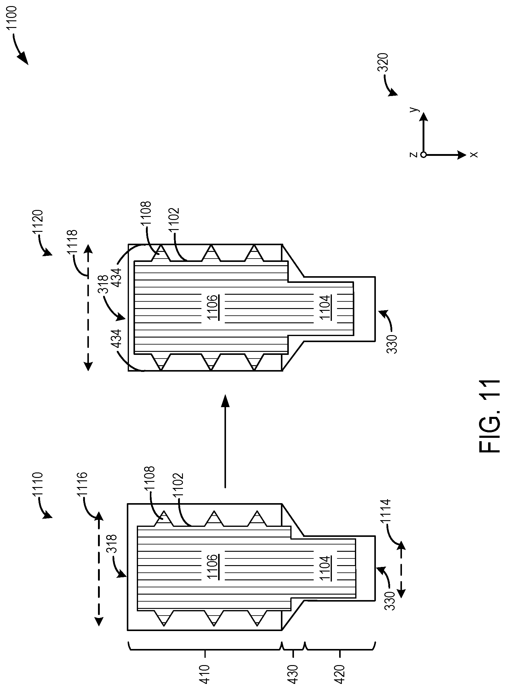 Patent US12322566 Figure 12 – Systems and methods for a liquid metal bearing assembly fill port and plug