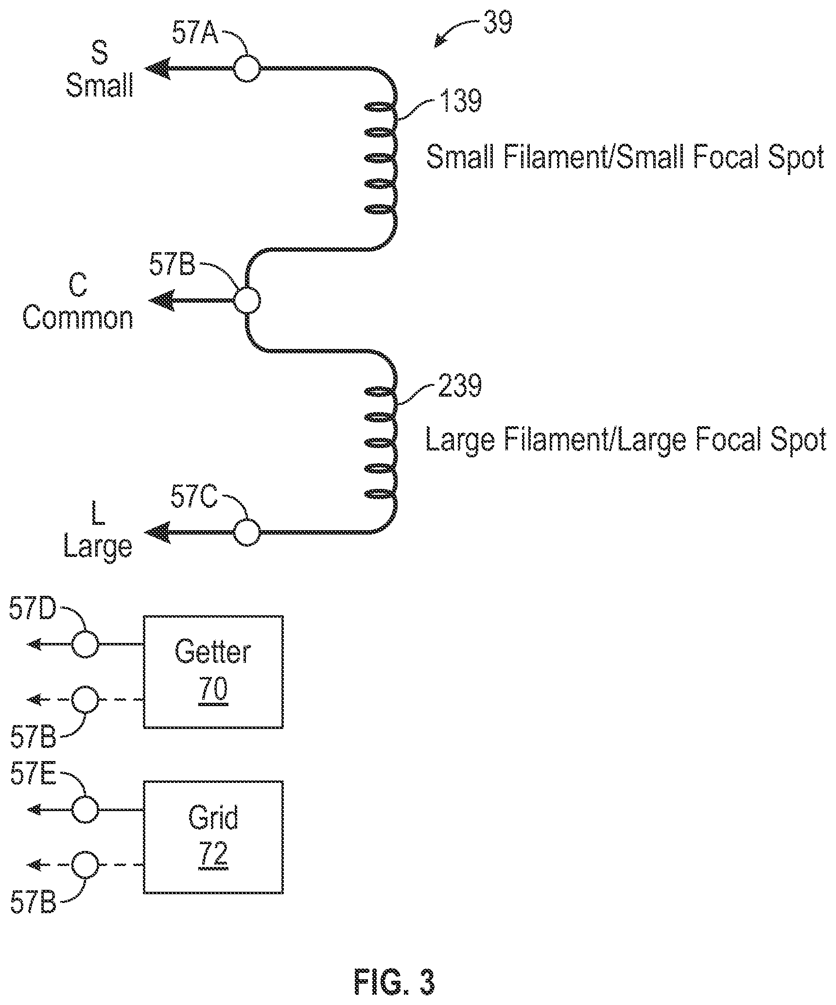 Patent US12322567 Figure 2 – Vacuum tube insert assembly with feed-through pin plug and mating socket