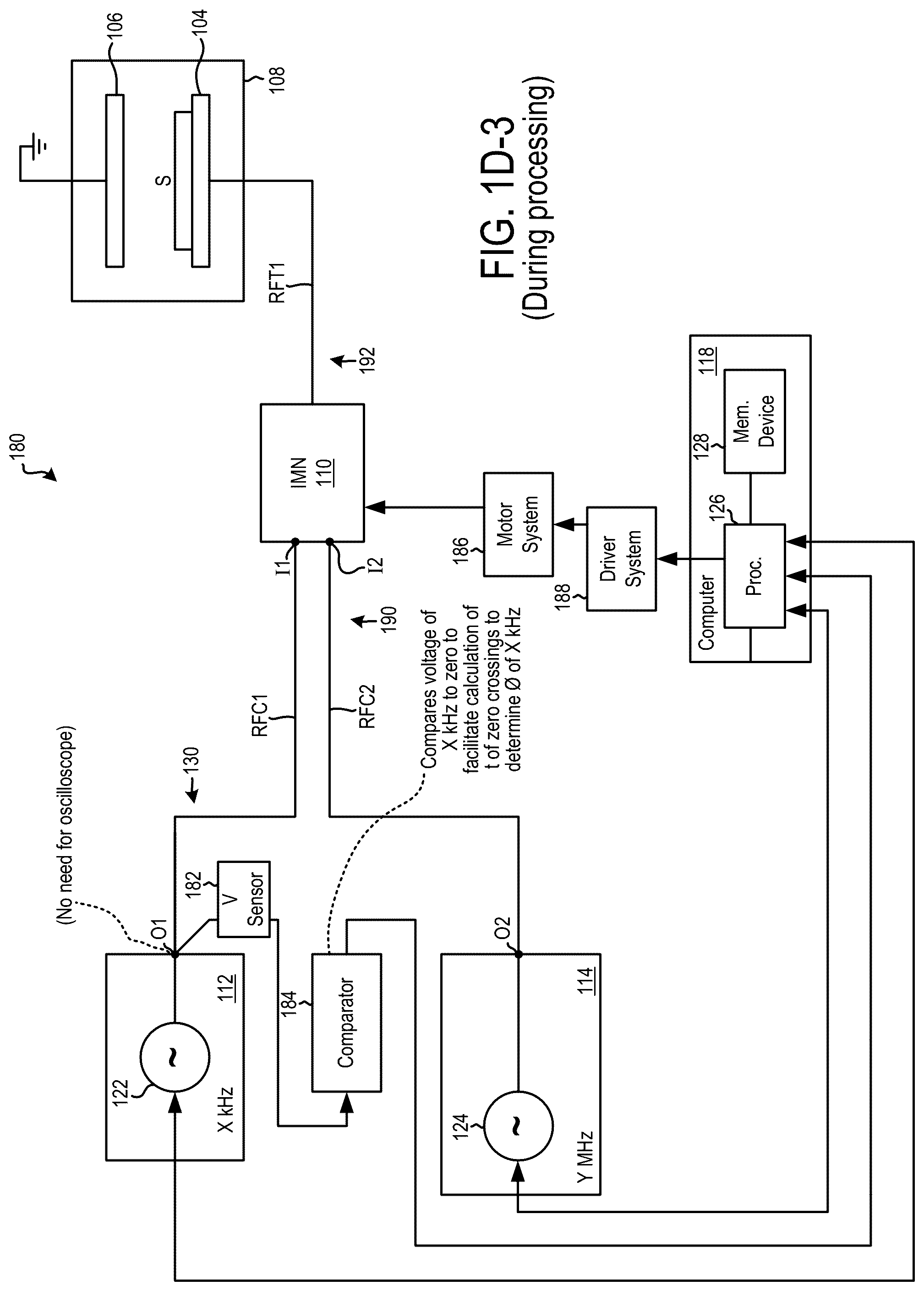 Patent US12322572 Figure 7 – Systems and methods for tuning a MHz RF generator within a cycle of operation of a kHz RF generator