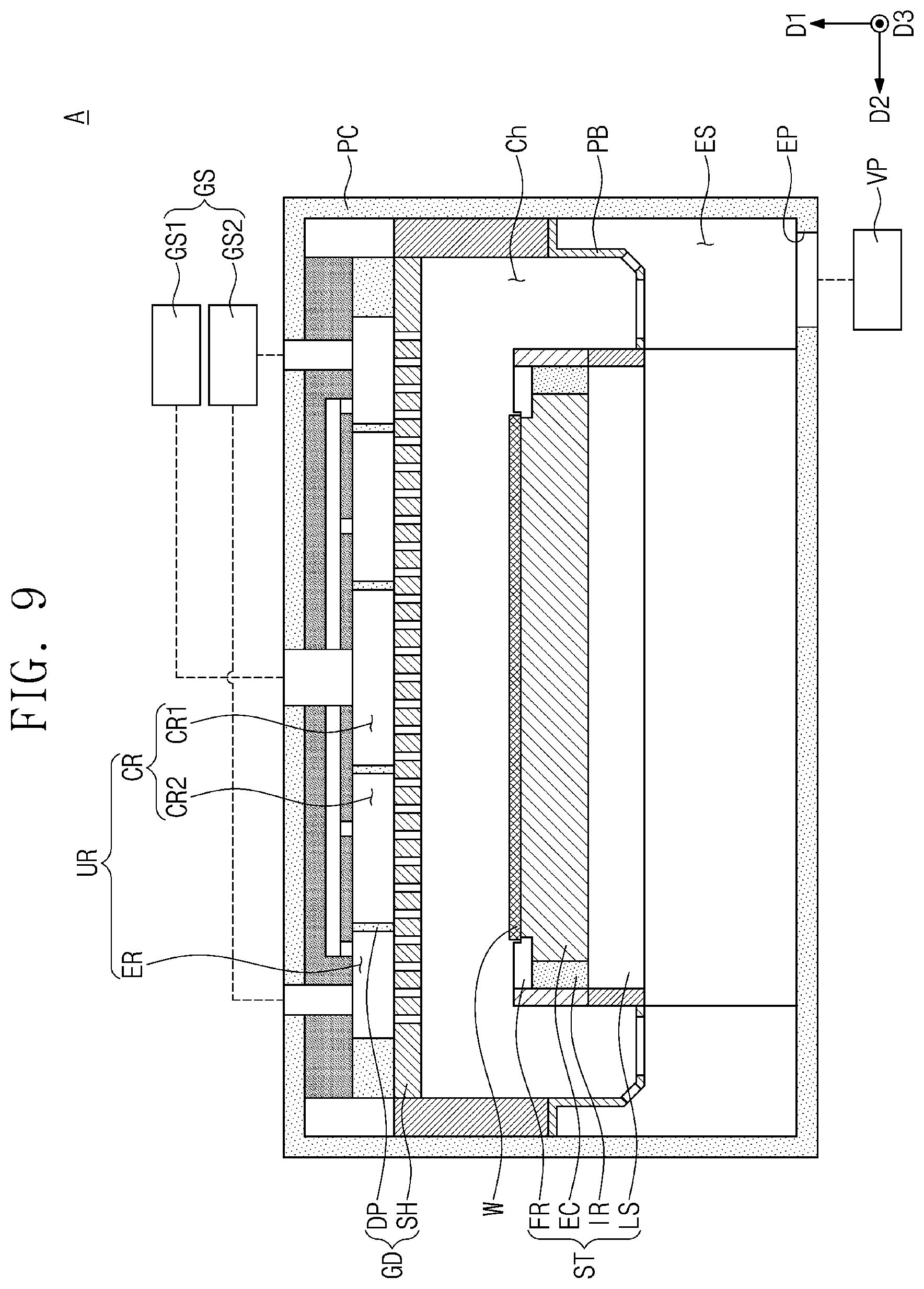 Patent US12322577 Figure 8 – Plasma baffle, substrate processing apparatus including the same, and substrate processing method using the same