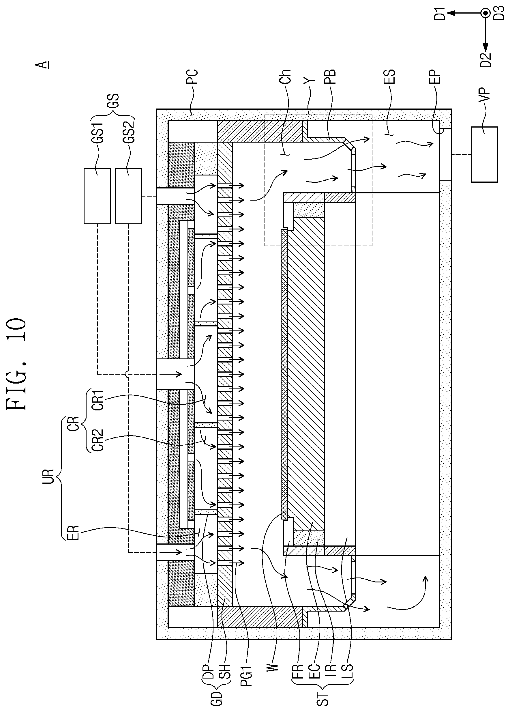 Patent US12322577 Figure 9 – Plasma baffle, substrate processing apparatus including the same, and substrate processing method using the same