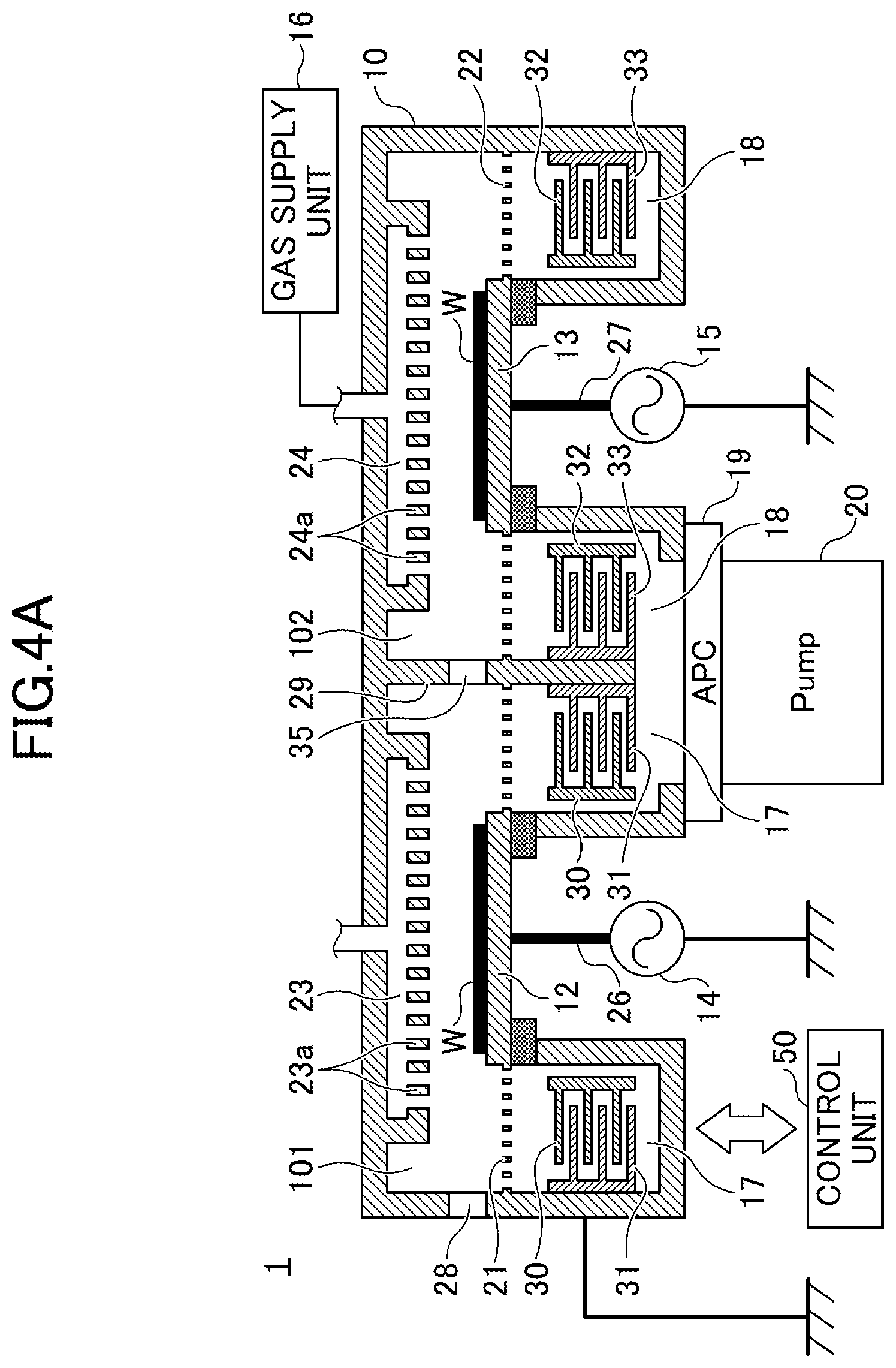 Patent US12322578 Figure 6 – Exhaust device, processing apparatus, and exhausting method