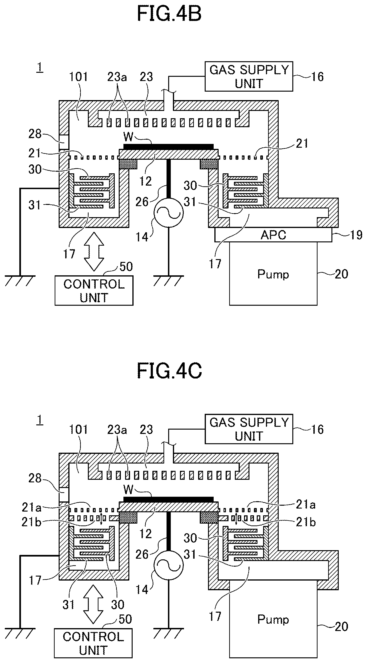 Patent US12322578 Figure 7 – Exhaust device, processing apparatus, and exhausting method