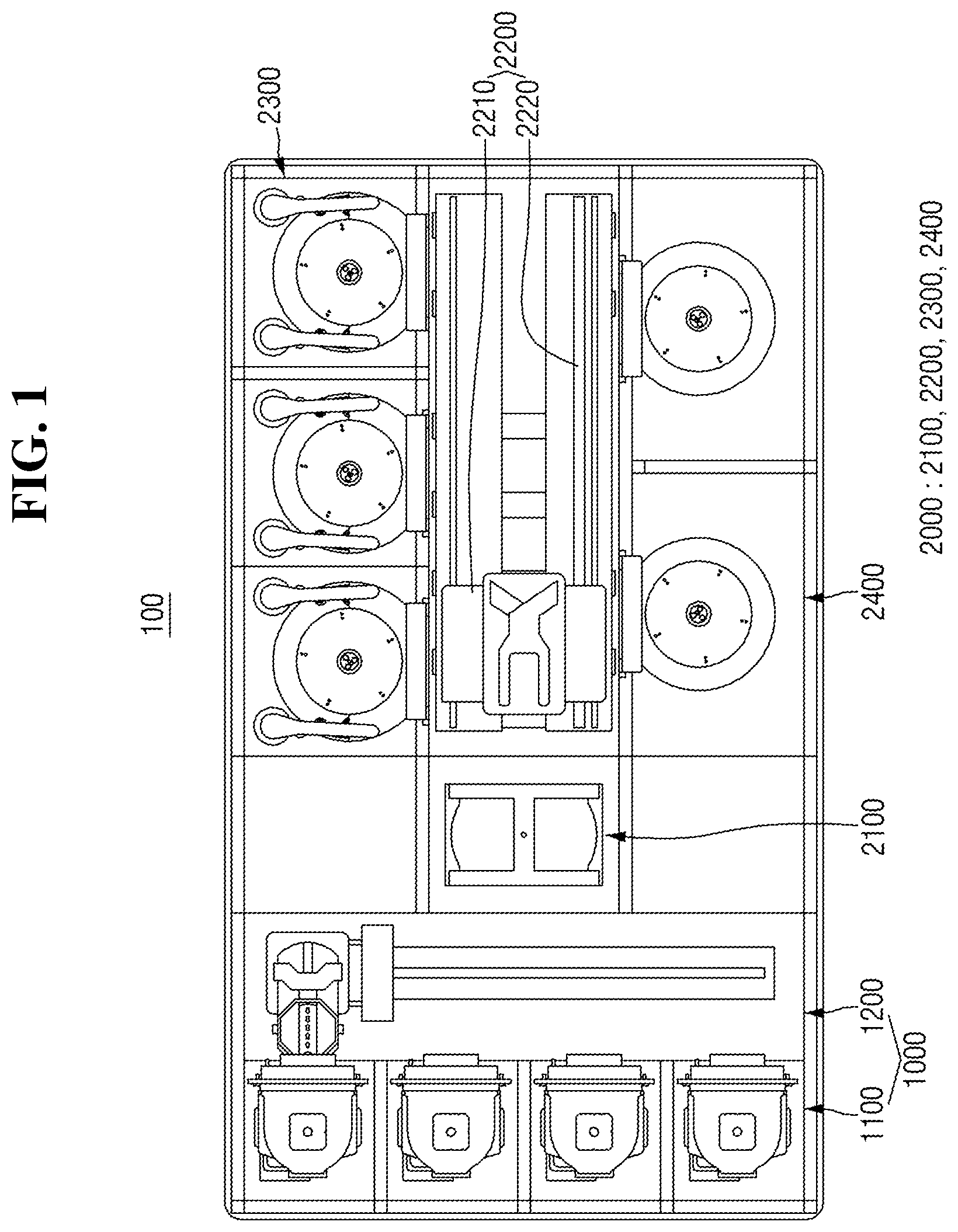 Patent US12322587 Figure 1 – Substrate drying apparatus and semiconductor device manufacturing method using same