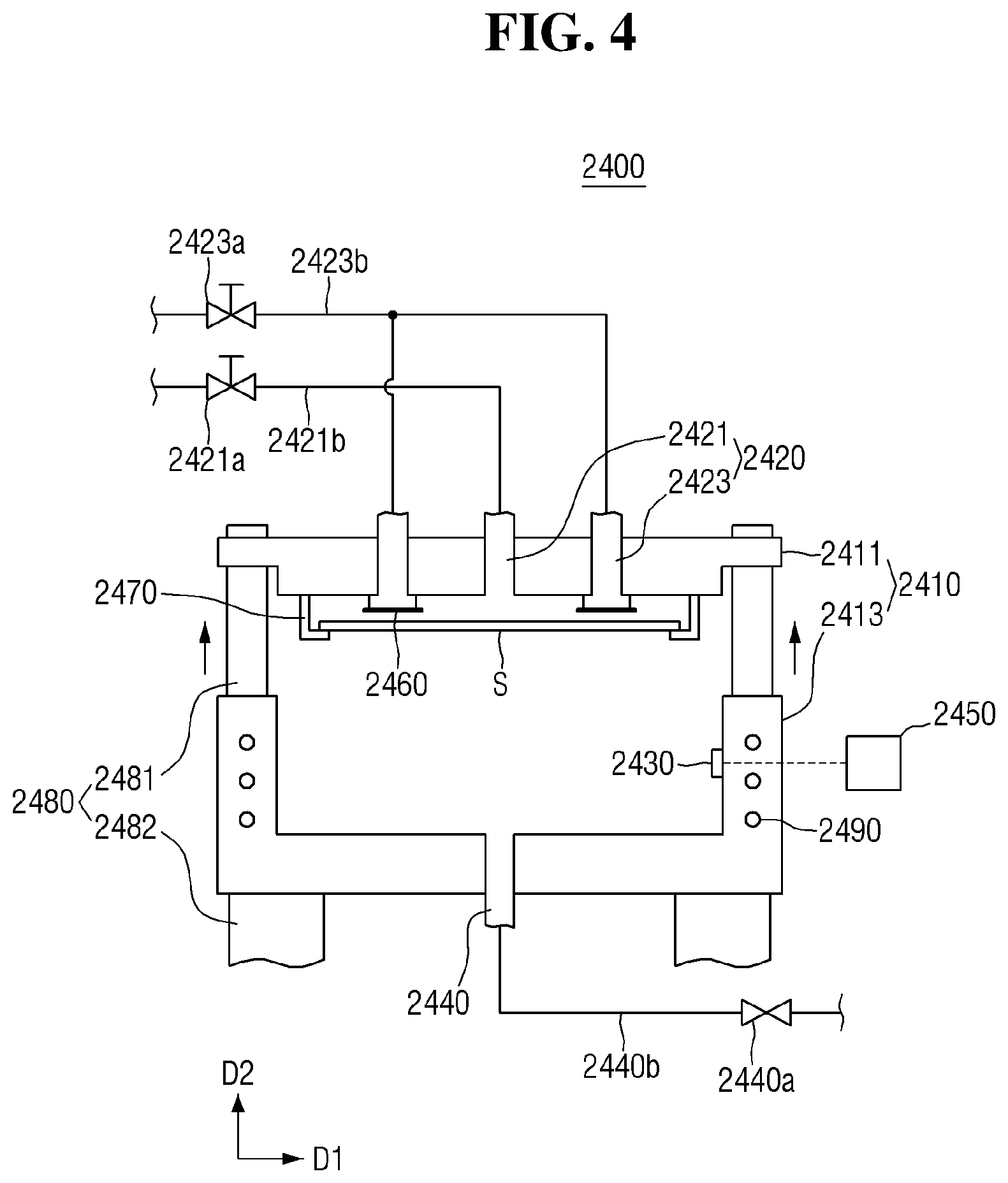 Patent US12322587 Figure 4 – Substrate drying apparatus and semiconductor device manufacturing method using same