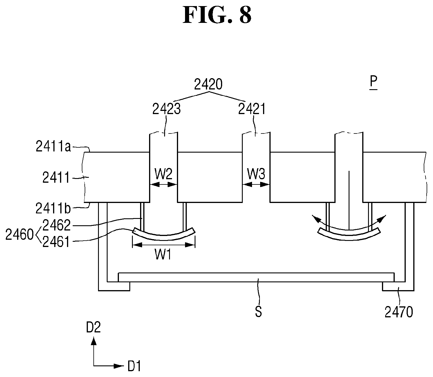 Patent US12322587 Figure 8 – Substrate drying apparatus and semiconductor device manufacturing method using same