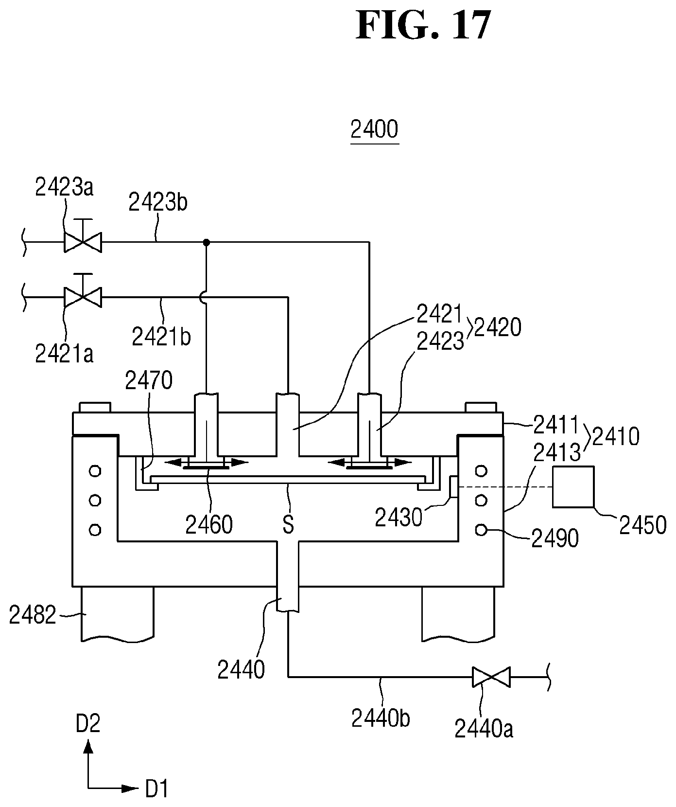 Patent US12322587 Figure 17 – Substrate drying apparatus and semiconductor device manufacturing method using same