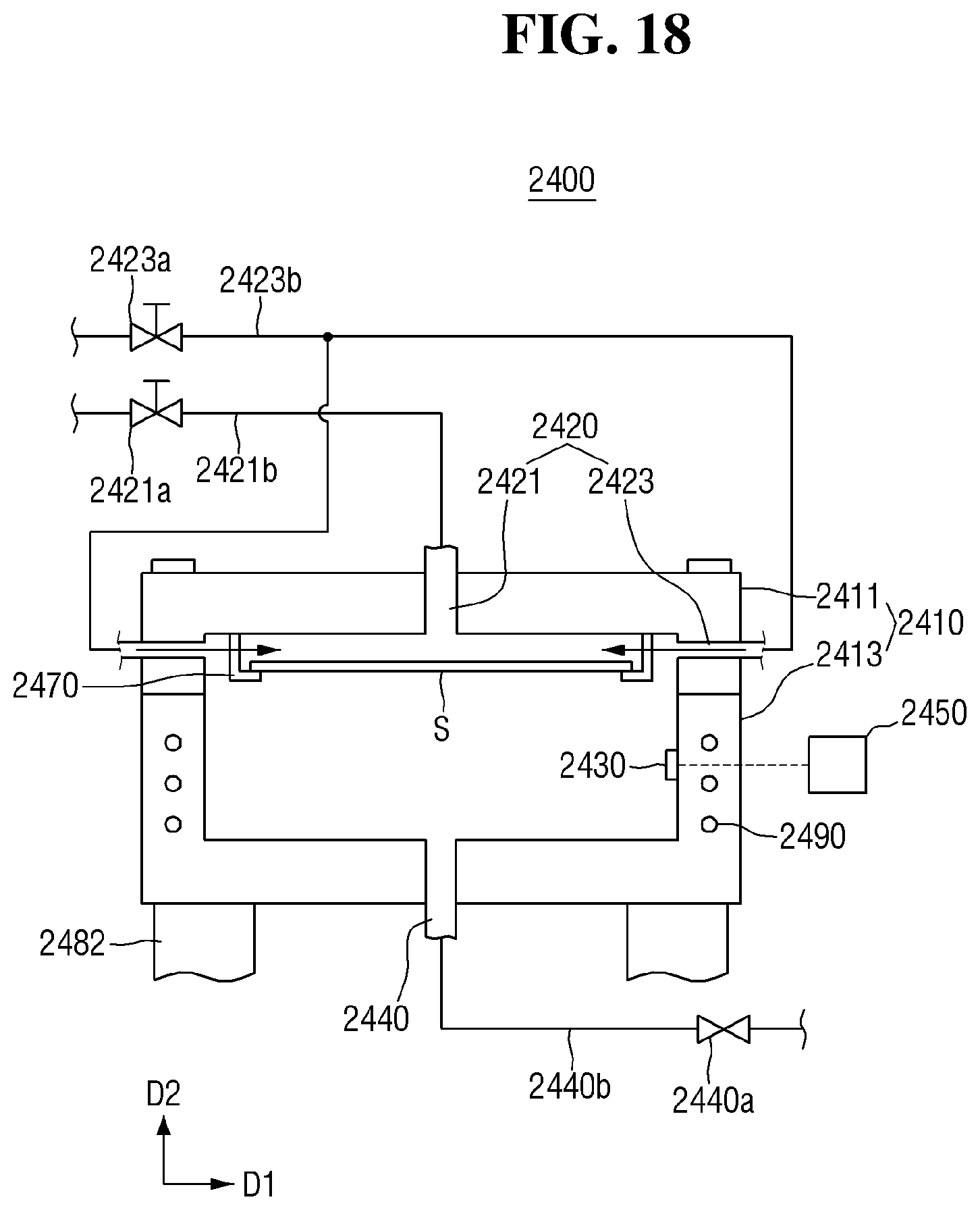 Patent US12322587 Figure 18 – Substrate drying apparatus and semiconductor device manufacturing method using same