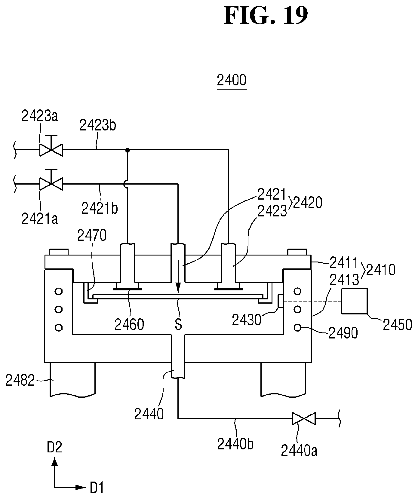 Patent US12322587 Figure 19 – Substrate drying apparatus and semiconductor device manufacturing method using same
