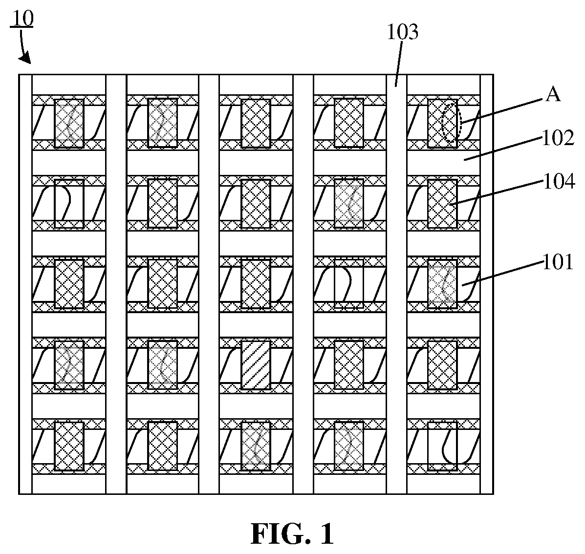Patent US12322589 Figure 1 – Semiconductor structure and method for forming same