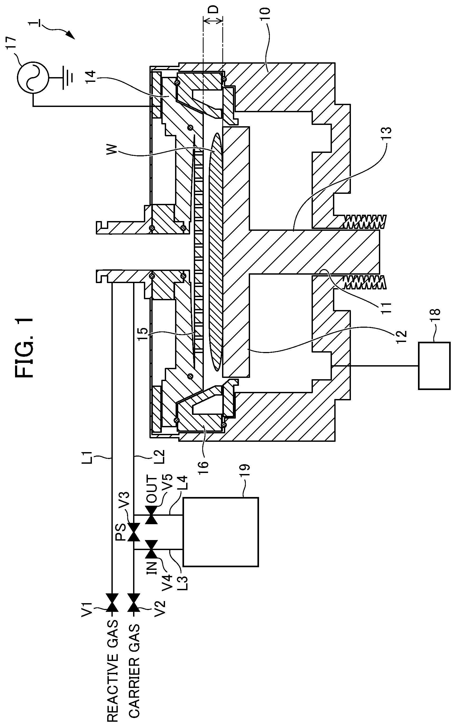 Patent US12322591 Figure 1 – Thin film deposition process