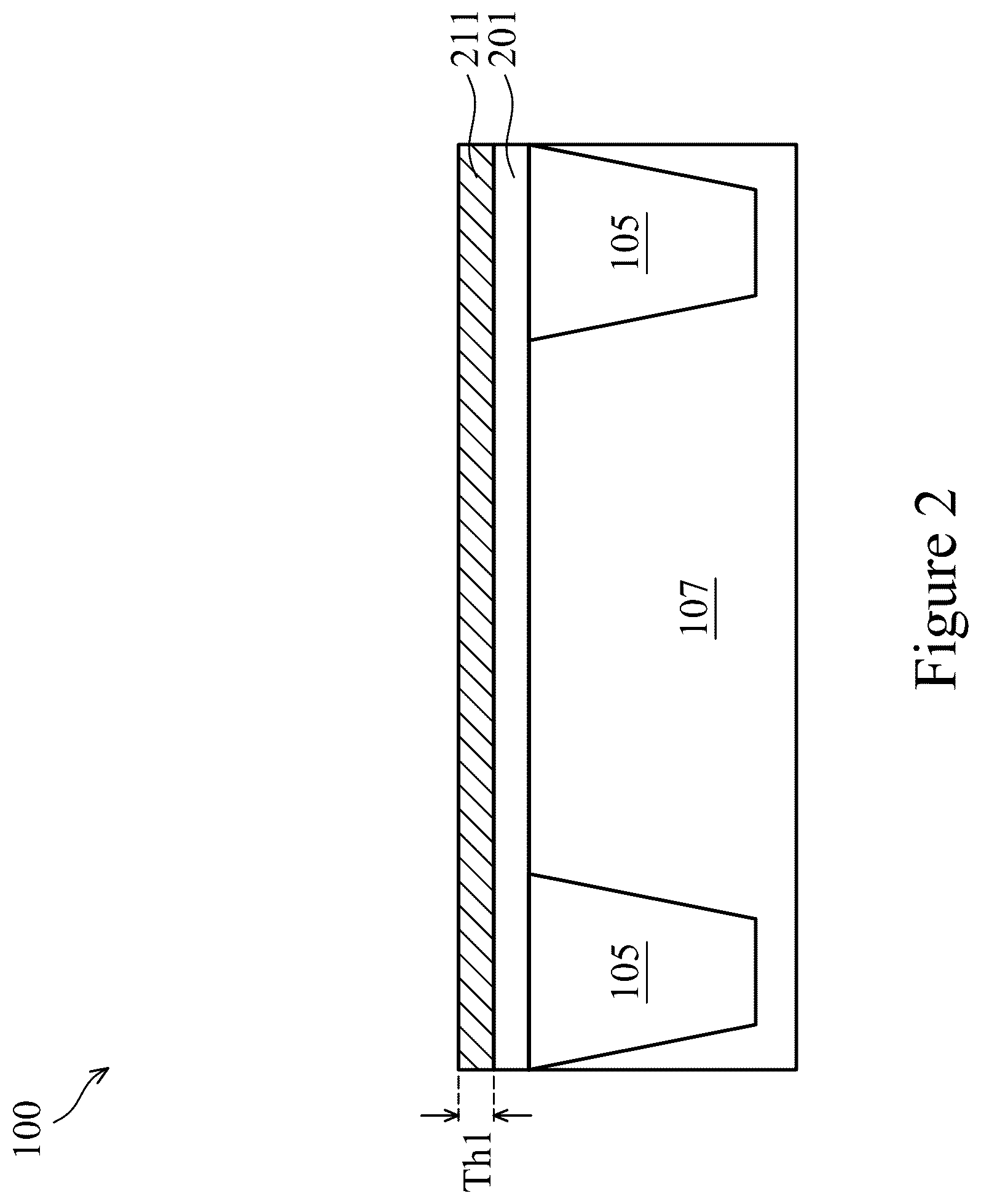 Patent US12322595 Figure 2 – Semiconductor devices devices including crystallized layer having multiple crystalline orientations and methods of manufacture