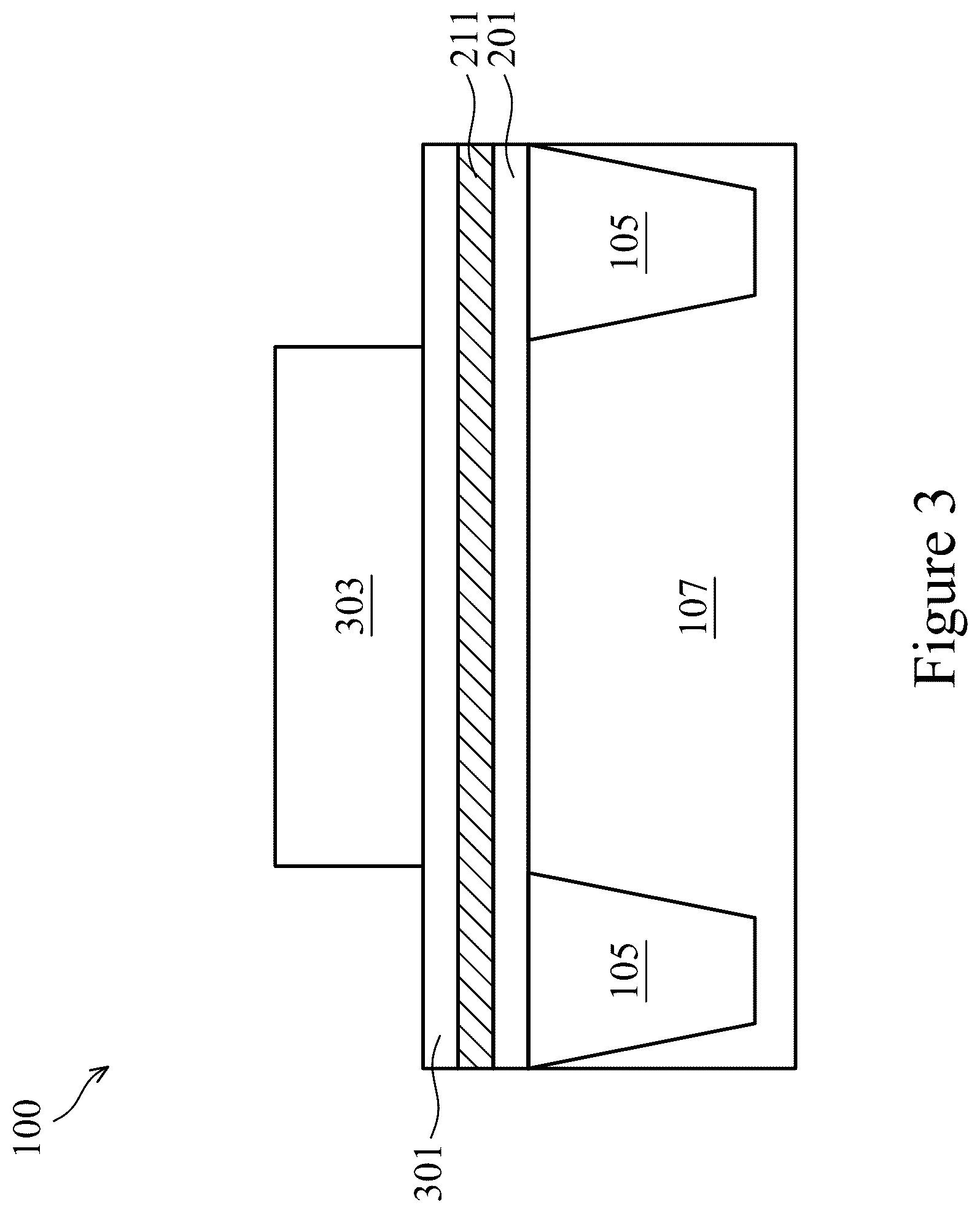 Patent US12322595 Figure 3 – Semiconductor devices devices including crystallized layer having multiple crystalline orientations and methods of manufacture