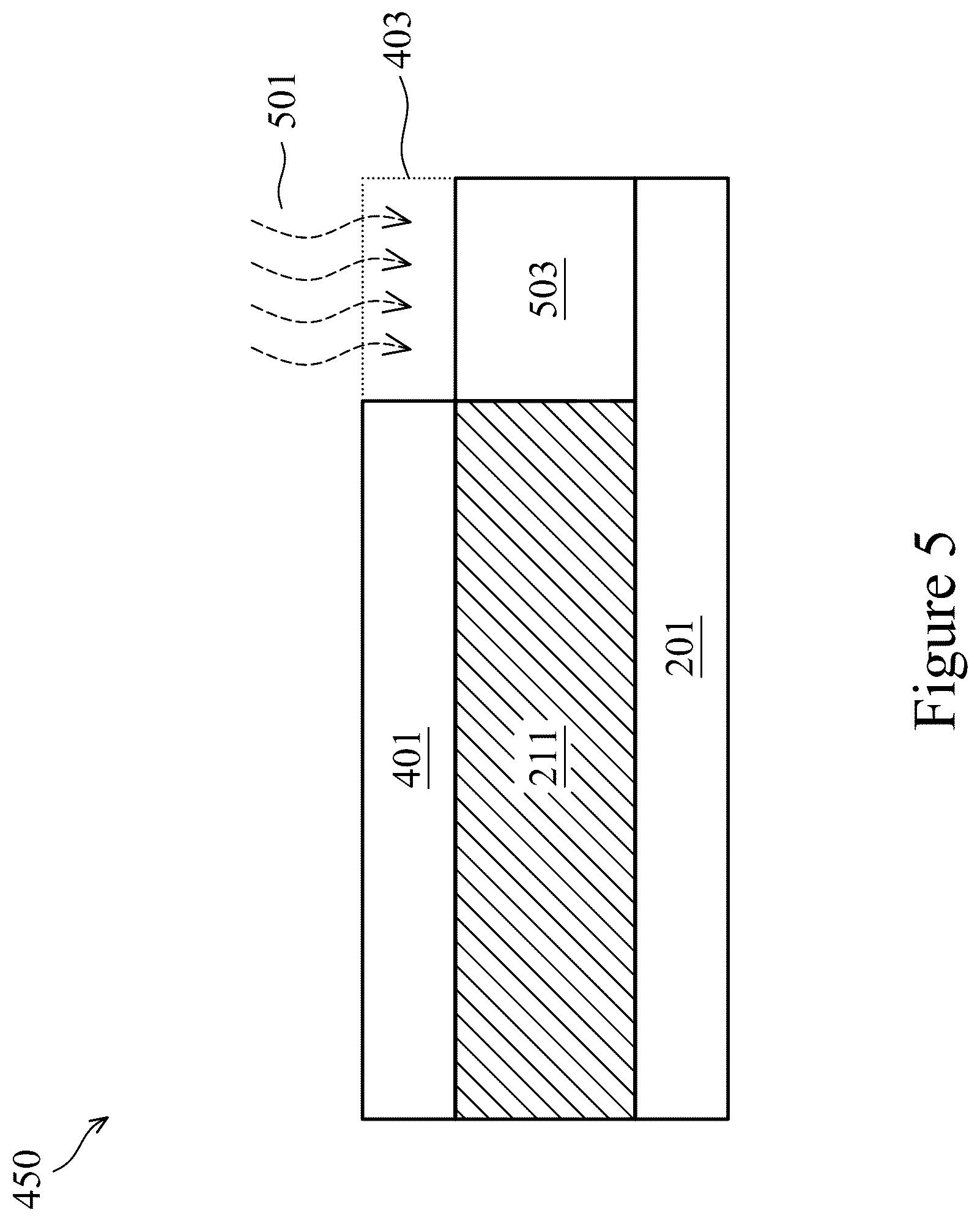 Patent US12322595 Figure 5 – Semiconductor devices devices including crystallized layer having multiple crystalline orientations and methods of manufacture