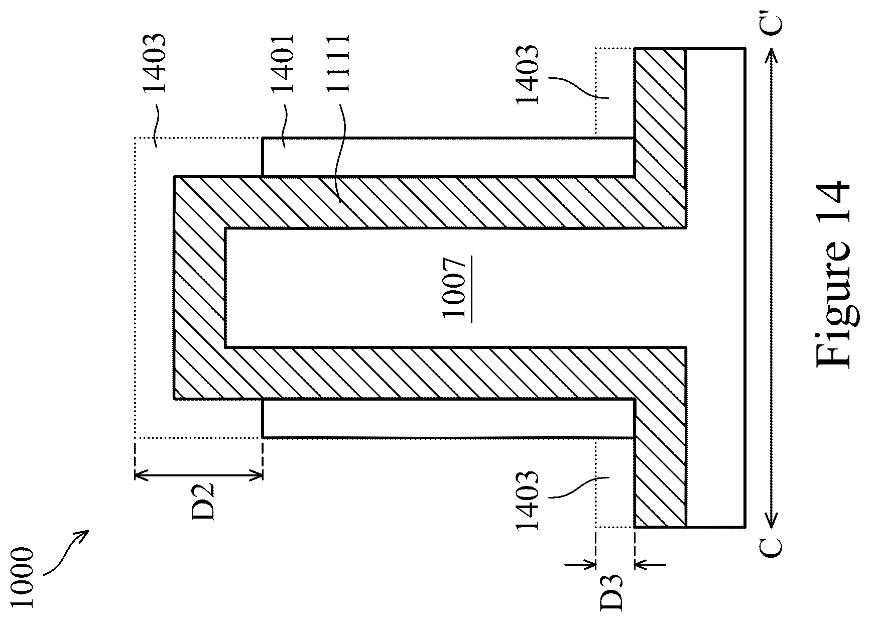 Patent US12322595 Figure 14 – Semiconductor devices devices including crystallized layer having multiple crystalline orientations and methods of manufacture