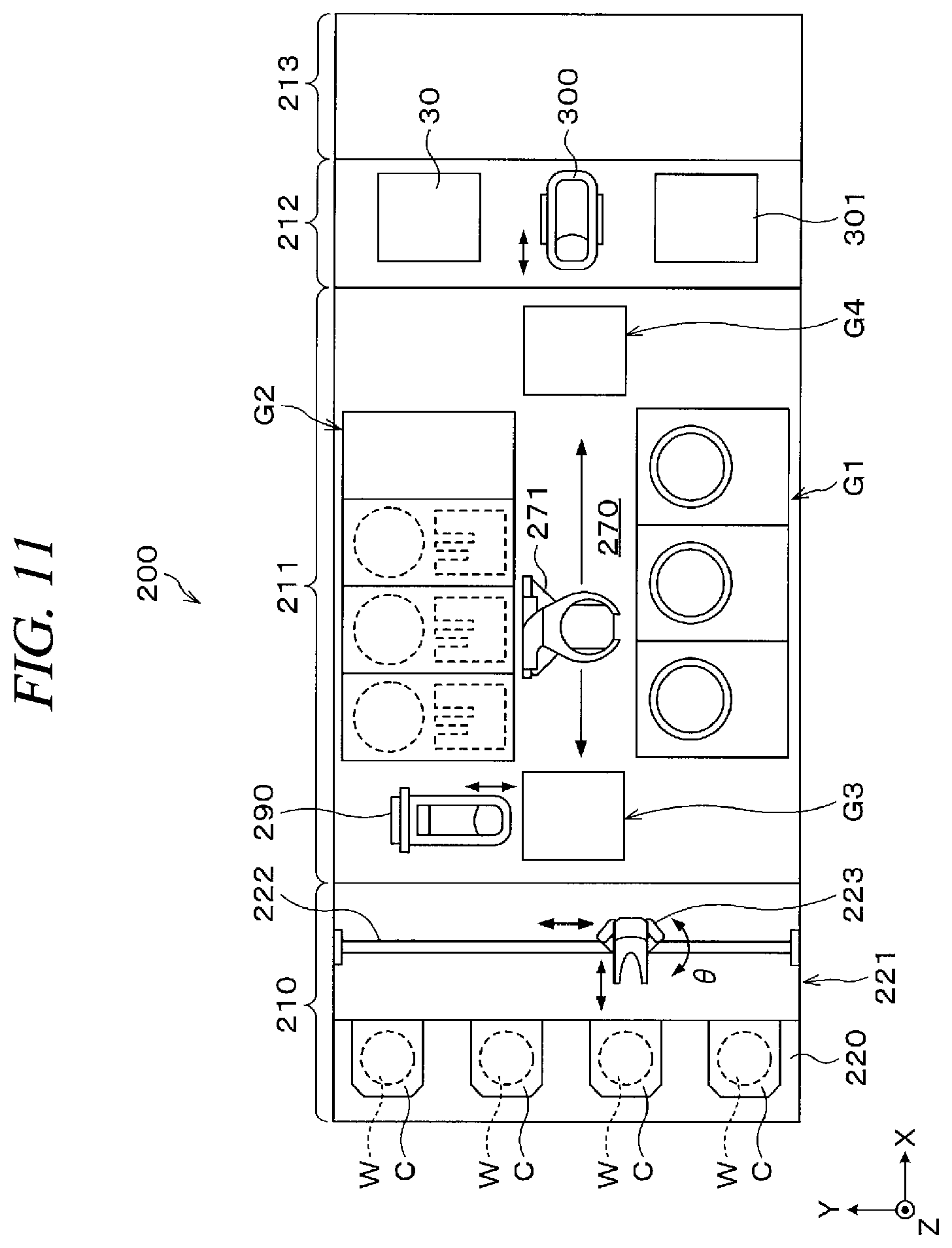 Patent US12322599 Figure 8 – Substrate processing method, modification device and substrate processing system
