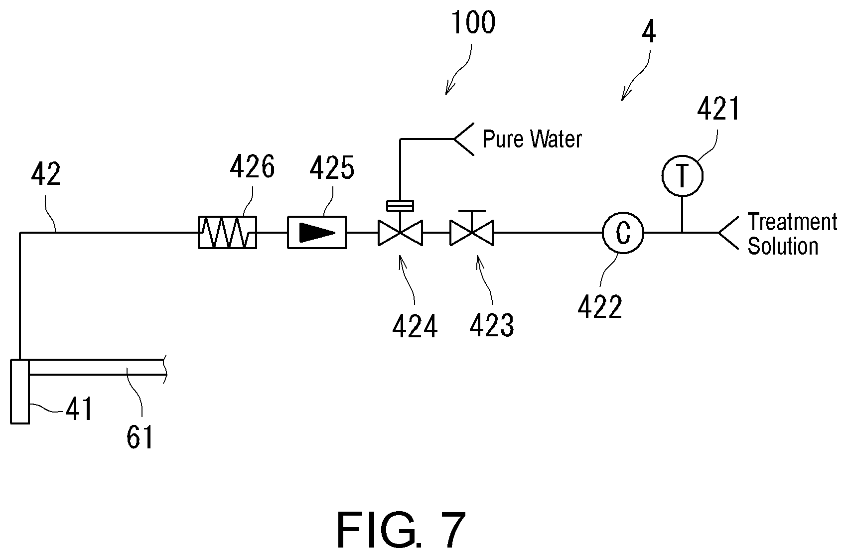 Patent US12322600 Figure 5 – Substrate treatment apparatus, substrate treatment method, substrate treatment system, and learning data generation method