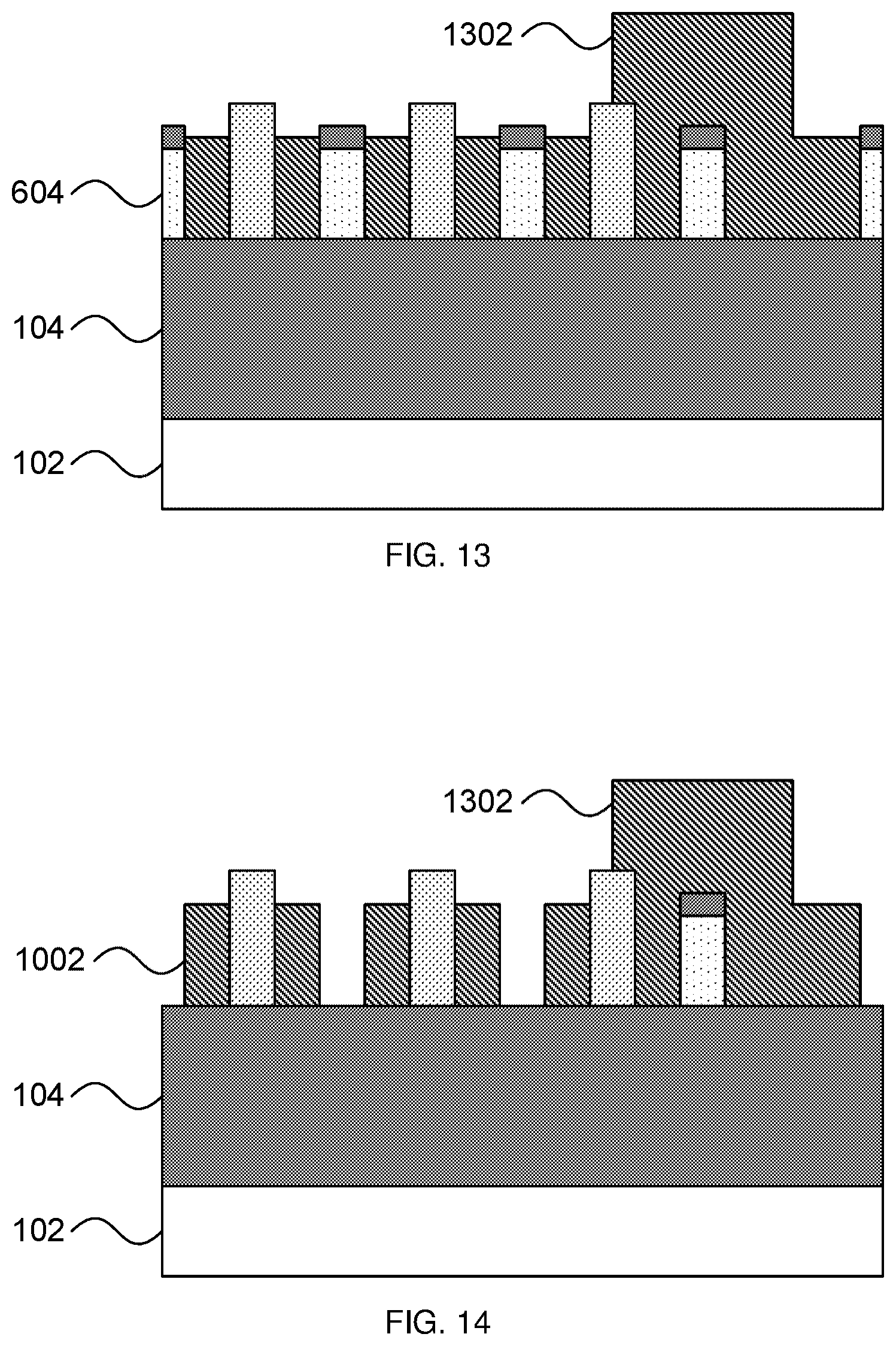 Patent US12322601 Figure 7 – Alternating hardmasks for tight-pitch line formation
