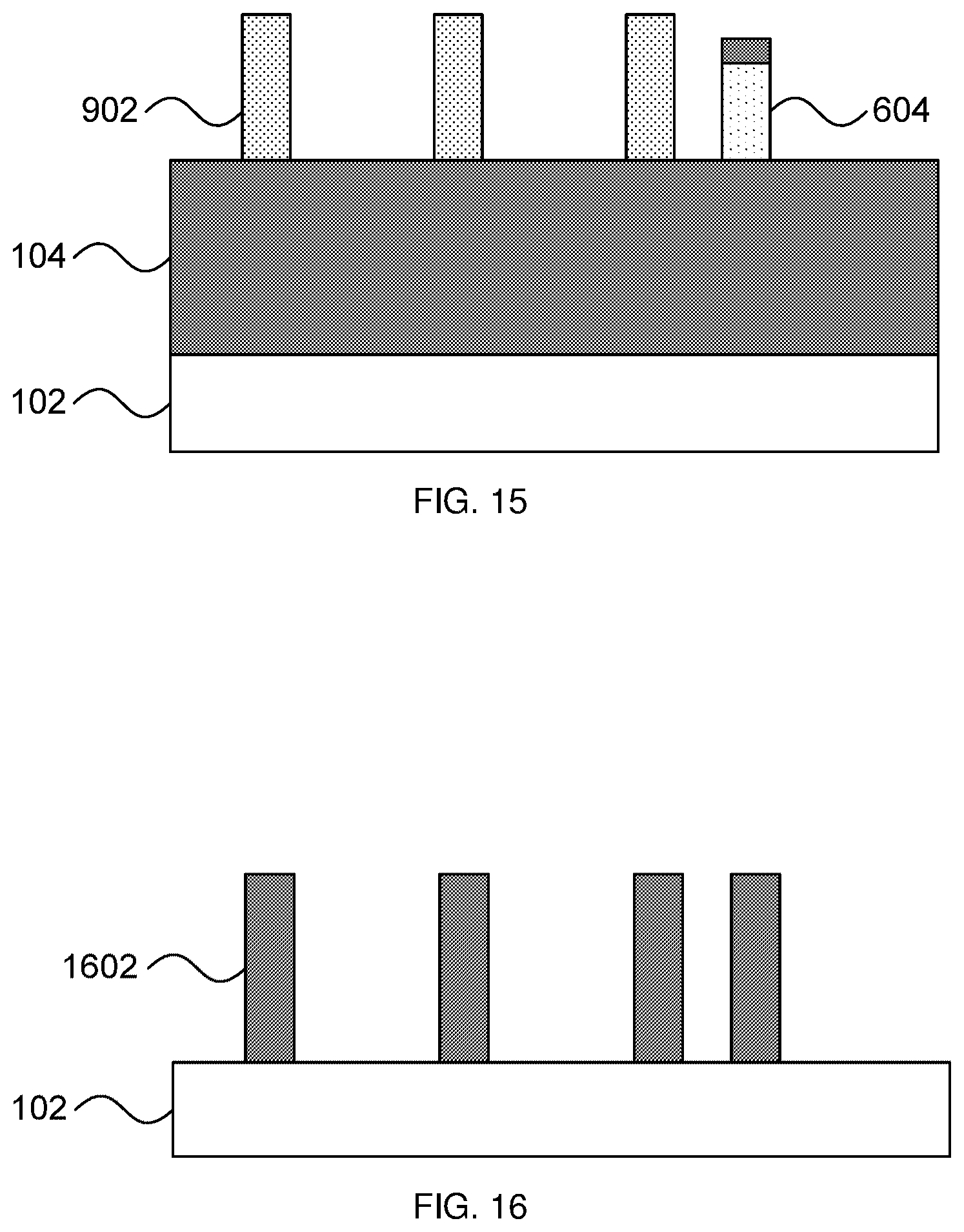 Patent US12322601 Figure 8 – Alternating hardmasks for tight-pitch line formation