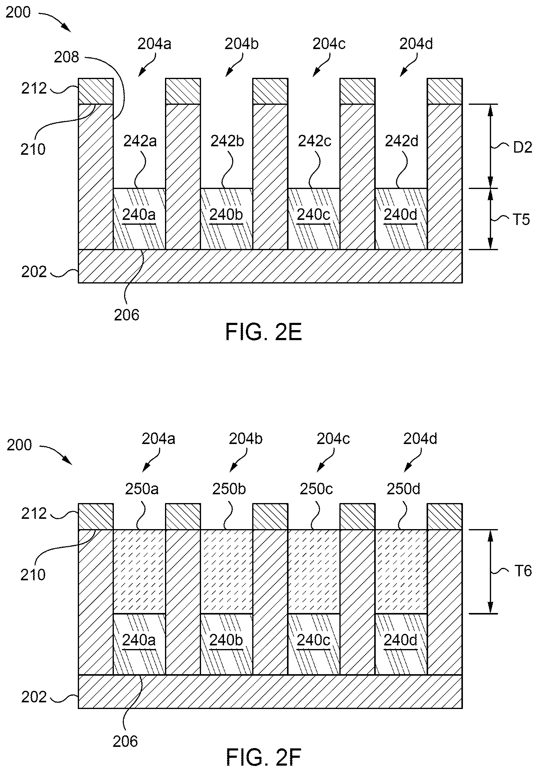 Patent US12322602 Figure 4 – Recessed metal etching methods