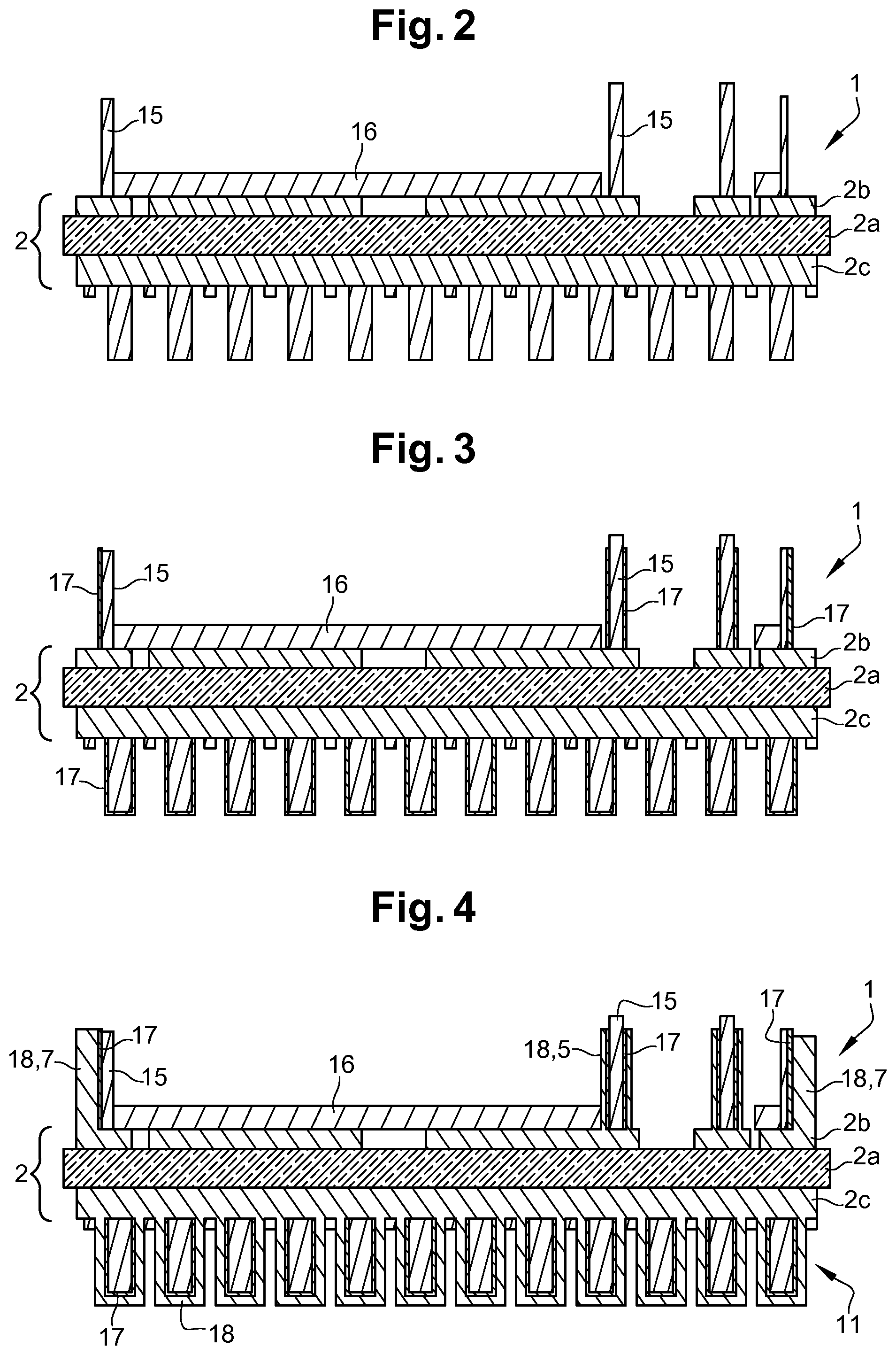 Patent US12322604 Figure 2 – Method for manufacturing an electronic power module using polymer preforms